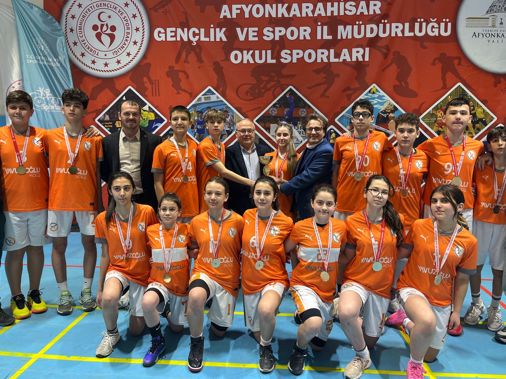 Afyonkarahisar’da Korfbol Heyecanı: Gençler ve Yıldızlar Müsabakaları Sona Erdi
