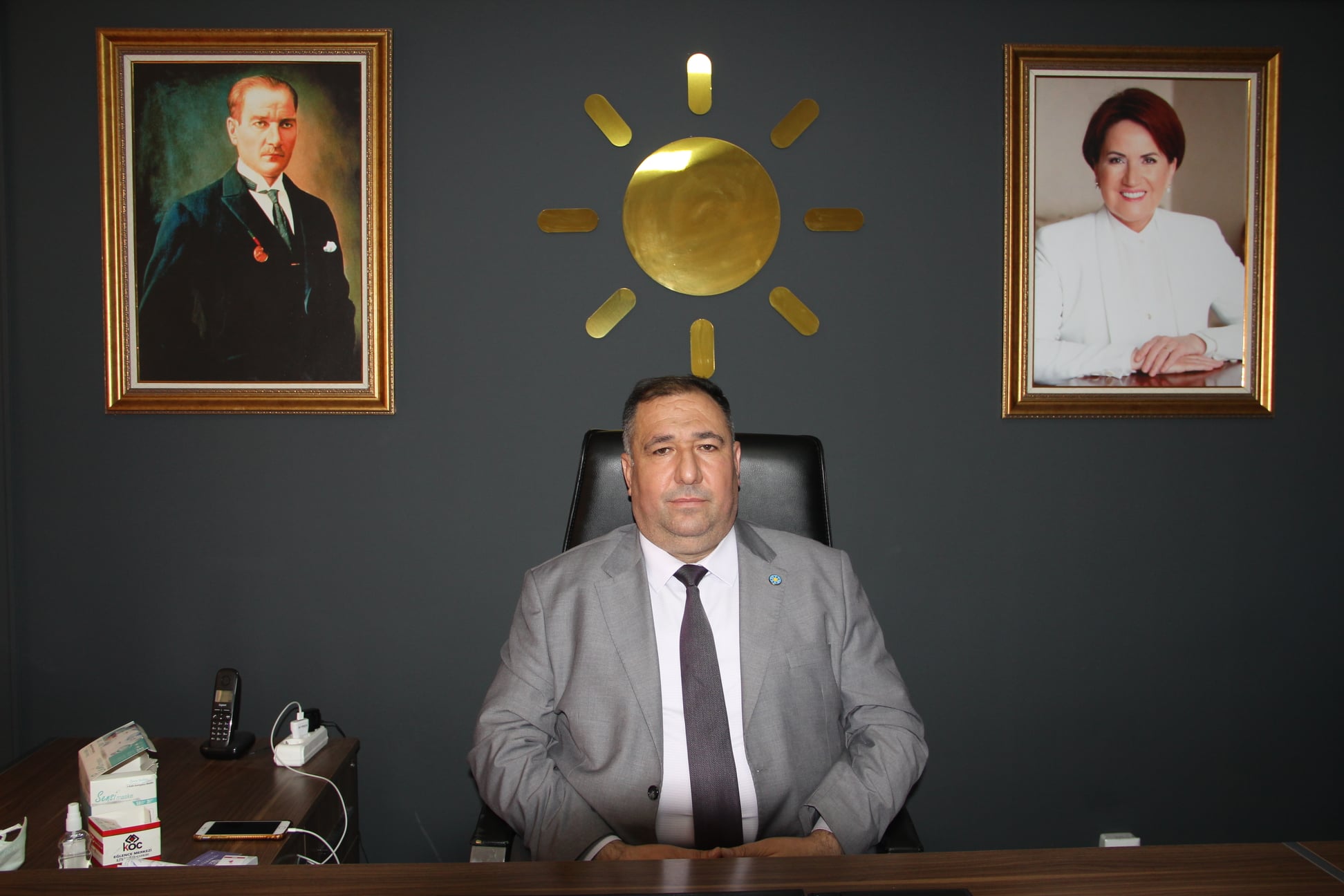 İl Başkanı Mısırlıoğlu'ndan, Yurdunuseven ve Beraberindeki Heyete Geçmiş Olsun Mesajı