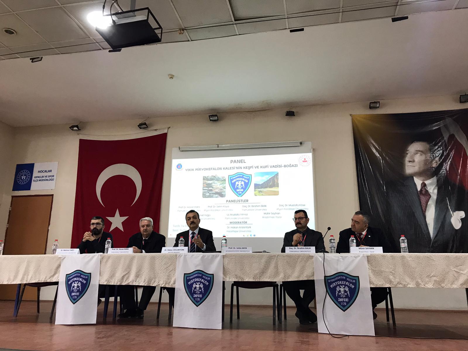 "Yıkık Miryokefalon Kalesinin Keşfi ve Kufi Vadisi Paneli"