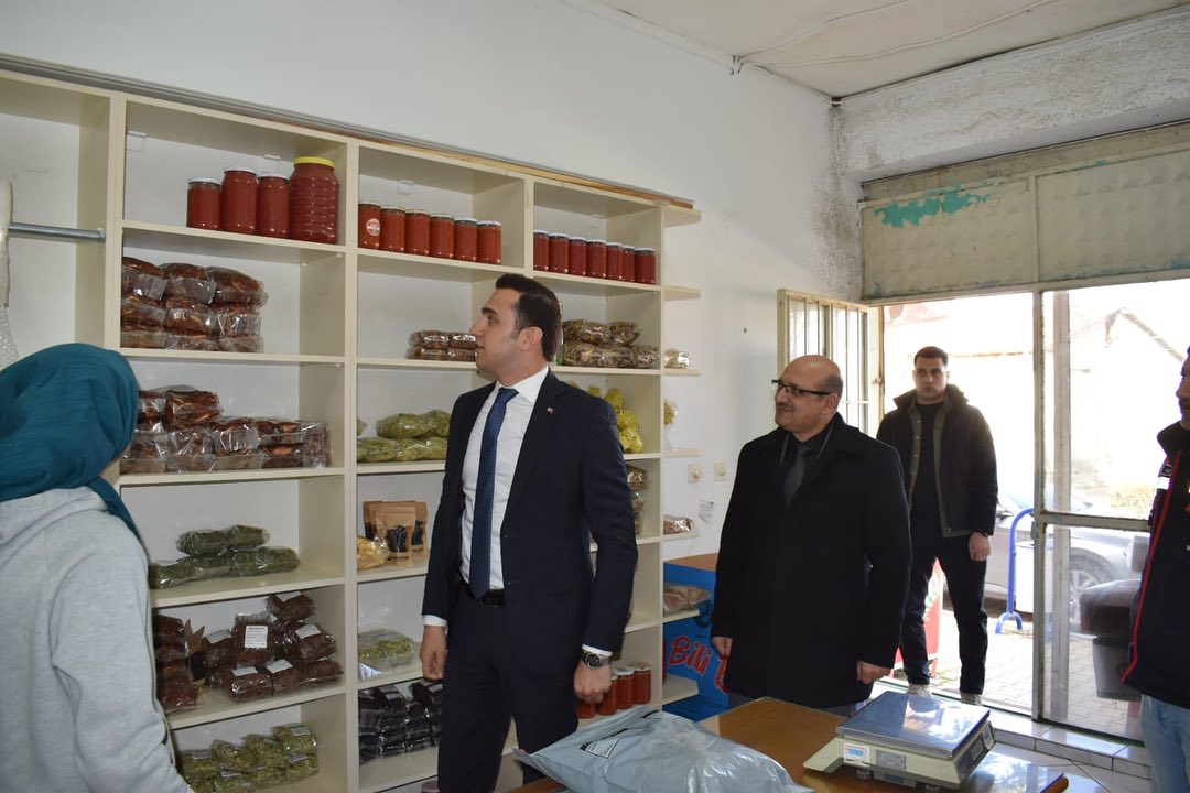 KADIN GİRİŞİMCİLERE  KAYMAKAMDAN TAM DESTEK