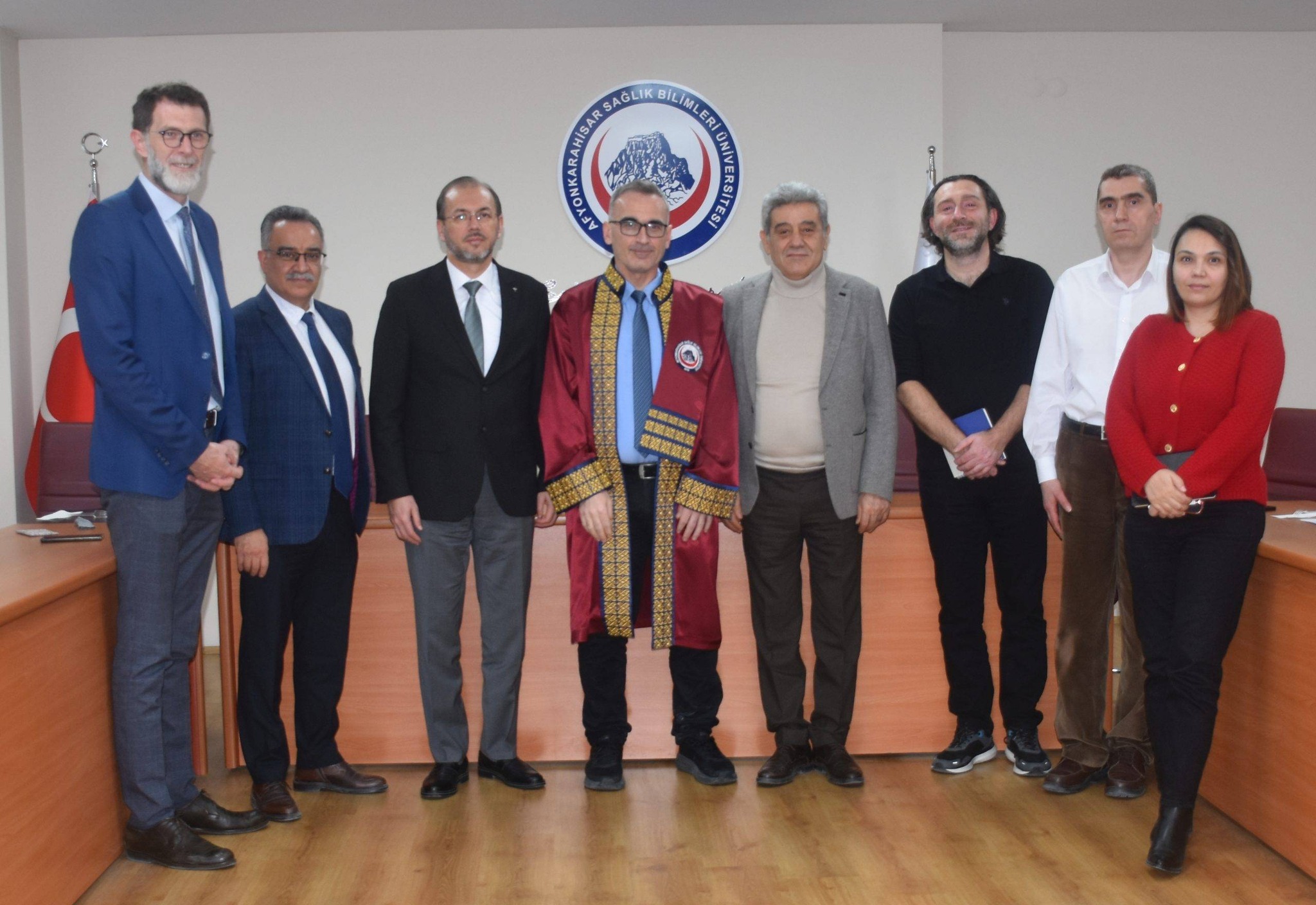 AFSÜ’NÜN KADROSU GÜCÜNE GÜÇ KATIYOR  GÖREVDE YÜKSELEN DOĞAN CÜBBESİNİ GİYDİ