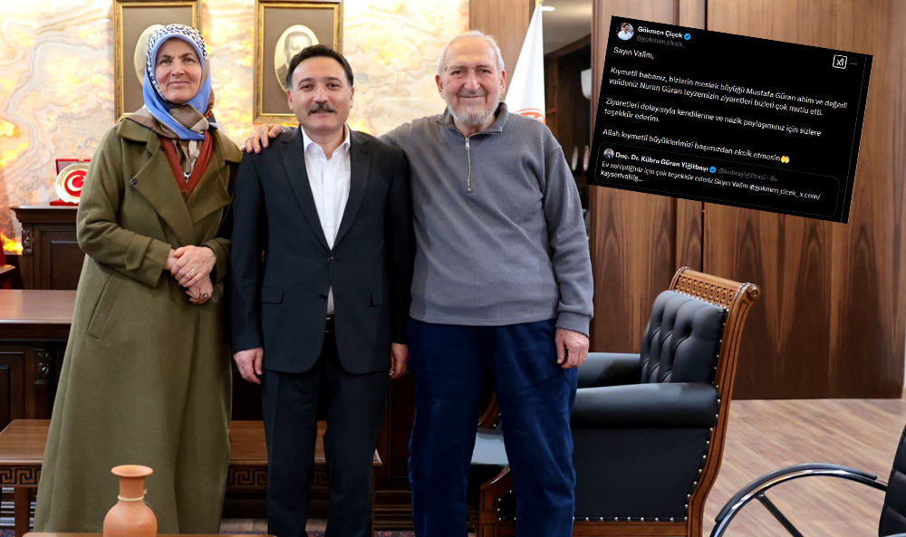 VALİ ÇİÇEK   "BÜYÜKLERİMİZİN ZİYARETLERİ BİZİ ÇOK MUTLU ETTİ"
