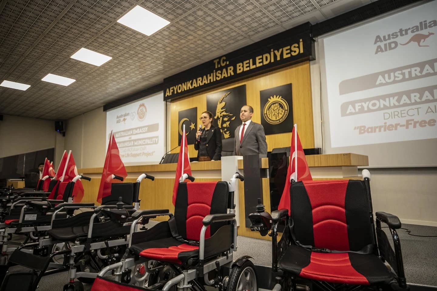 ENGELSİZ YAŞAMA DESTEK PROJESİ  AFYONKARAHİSAR'DA BAŞARIYLA UYGULANIYOR