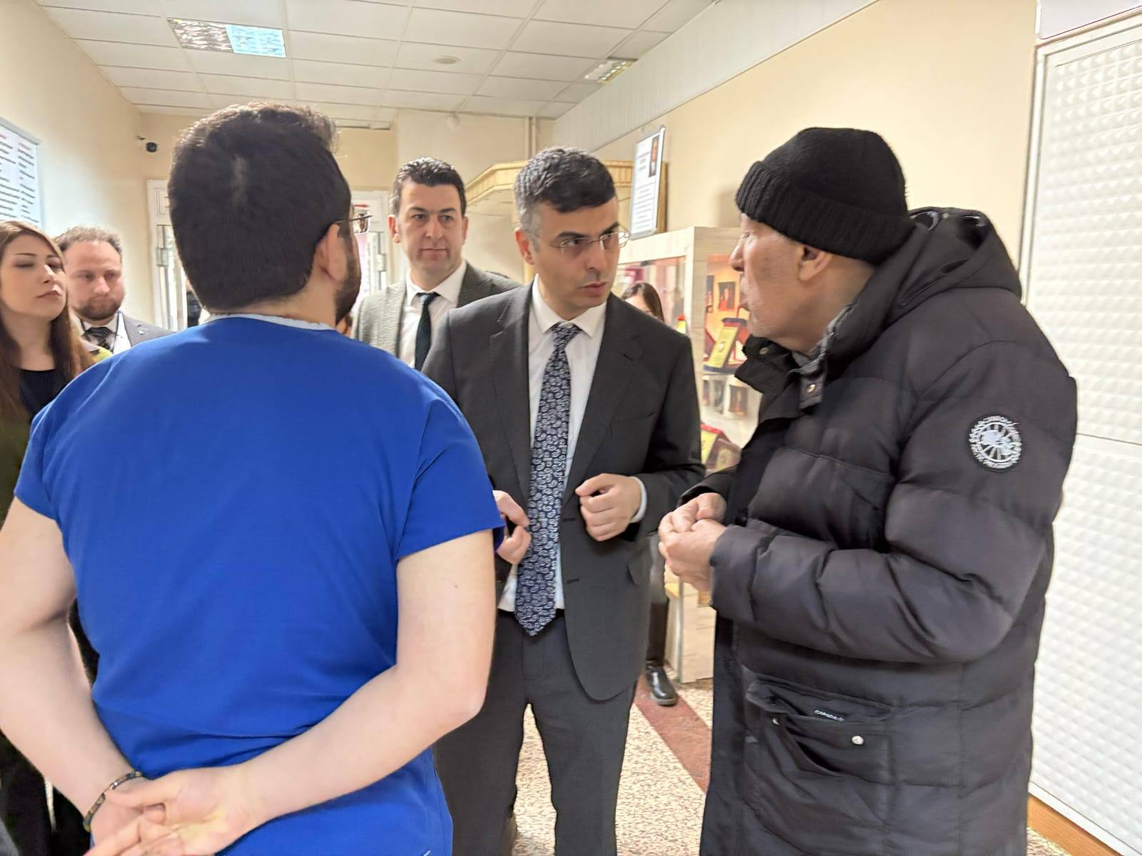 Müdür Korkmaz, Bolvadin Devlet Hastanesini Ziyaret Etti