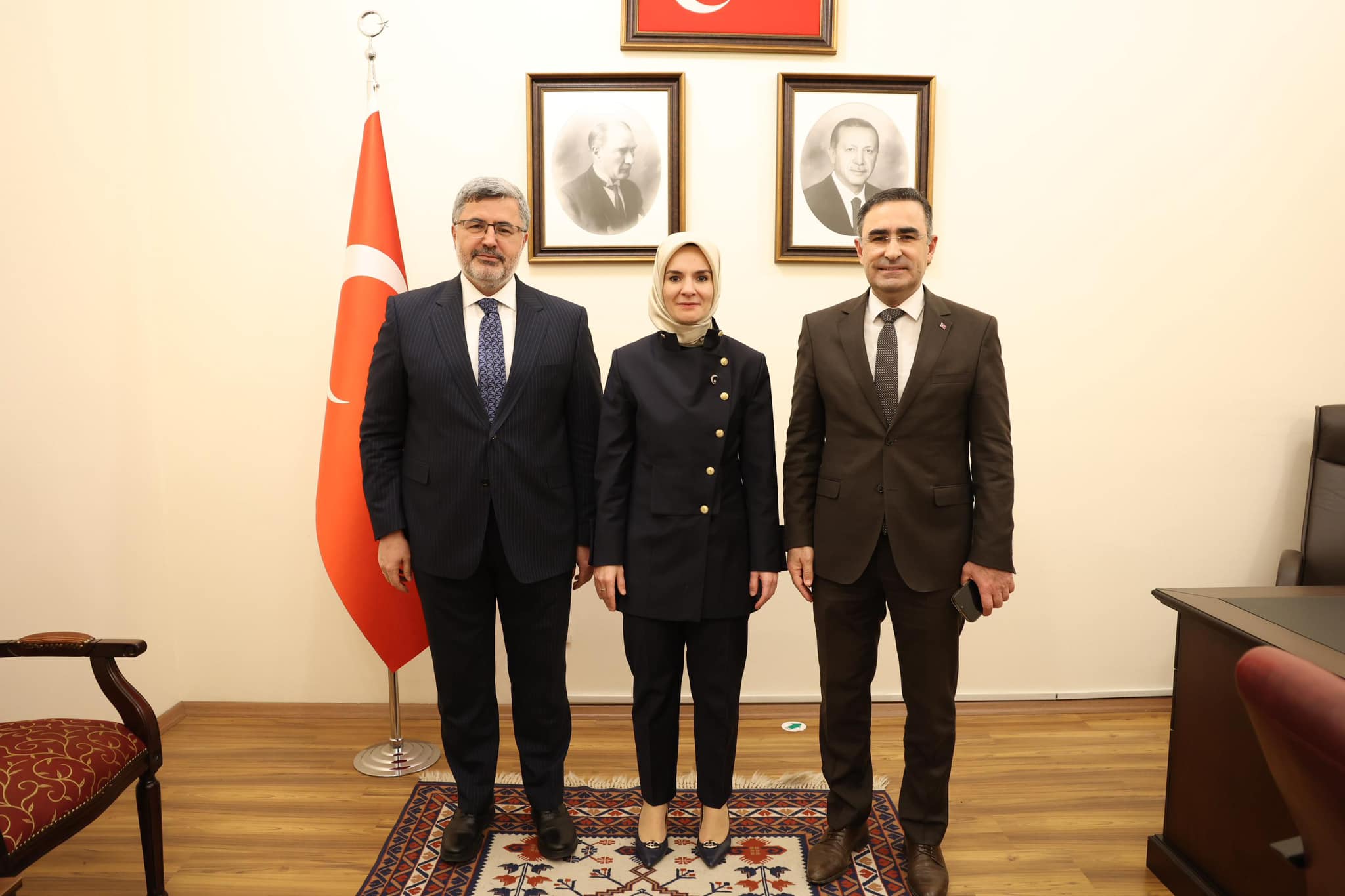 AK PARTİLİ ÖZKAYA VE ARSLAN SEÇİM BÖLGESİ İÇİN YATIRIM TALEPLERİNİ BAKAN GÖKTAŞ’A İLETTİ