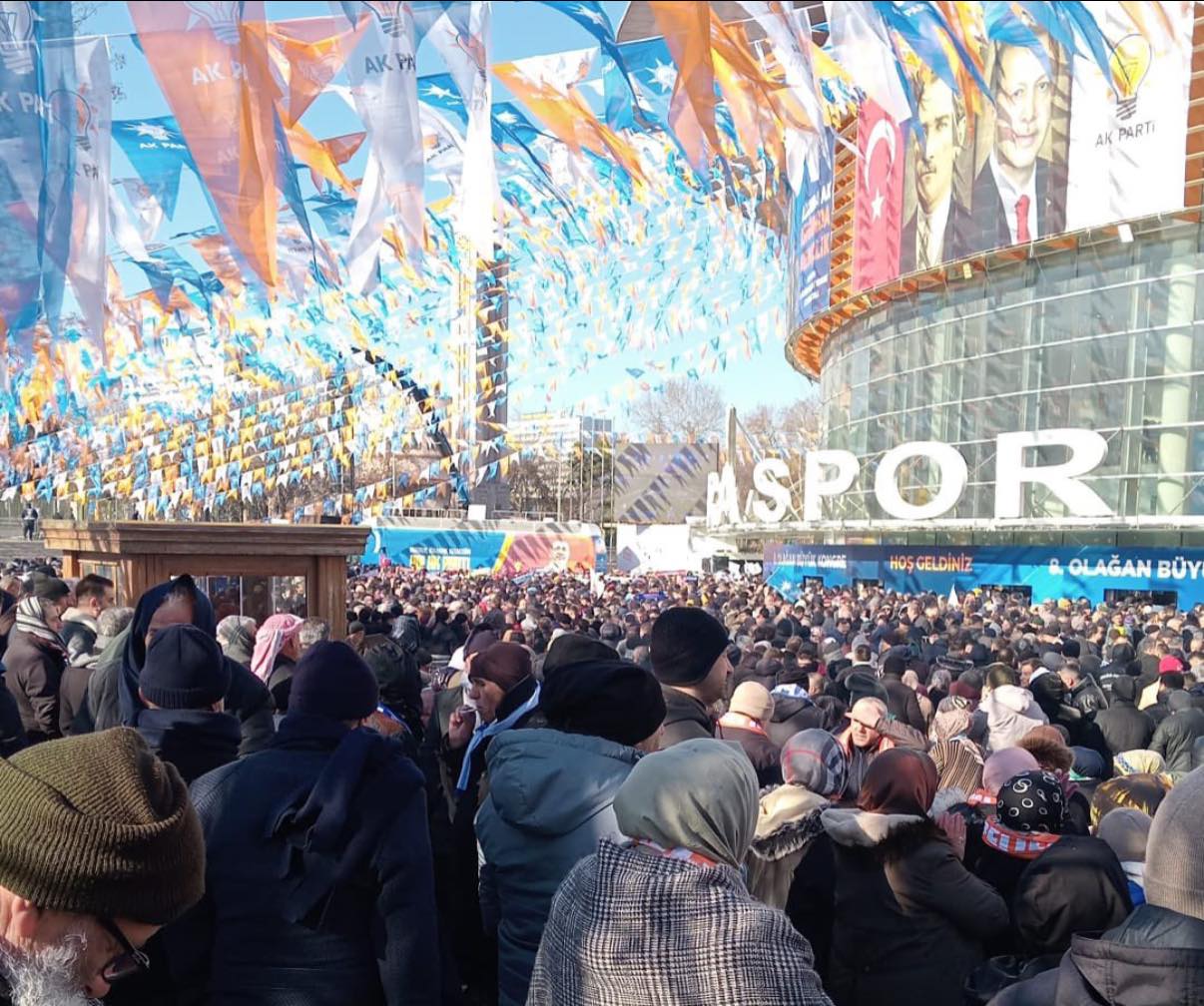 AK Parti Kongresi’nde Afyonkarahisar Teşkilatı Tam Kadro