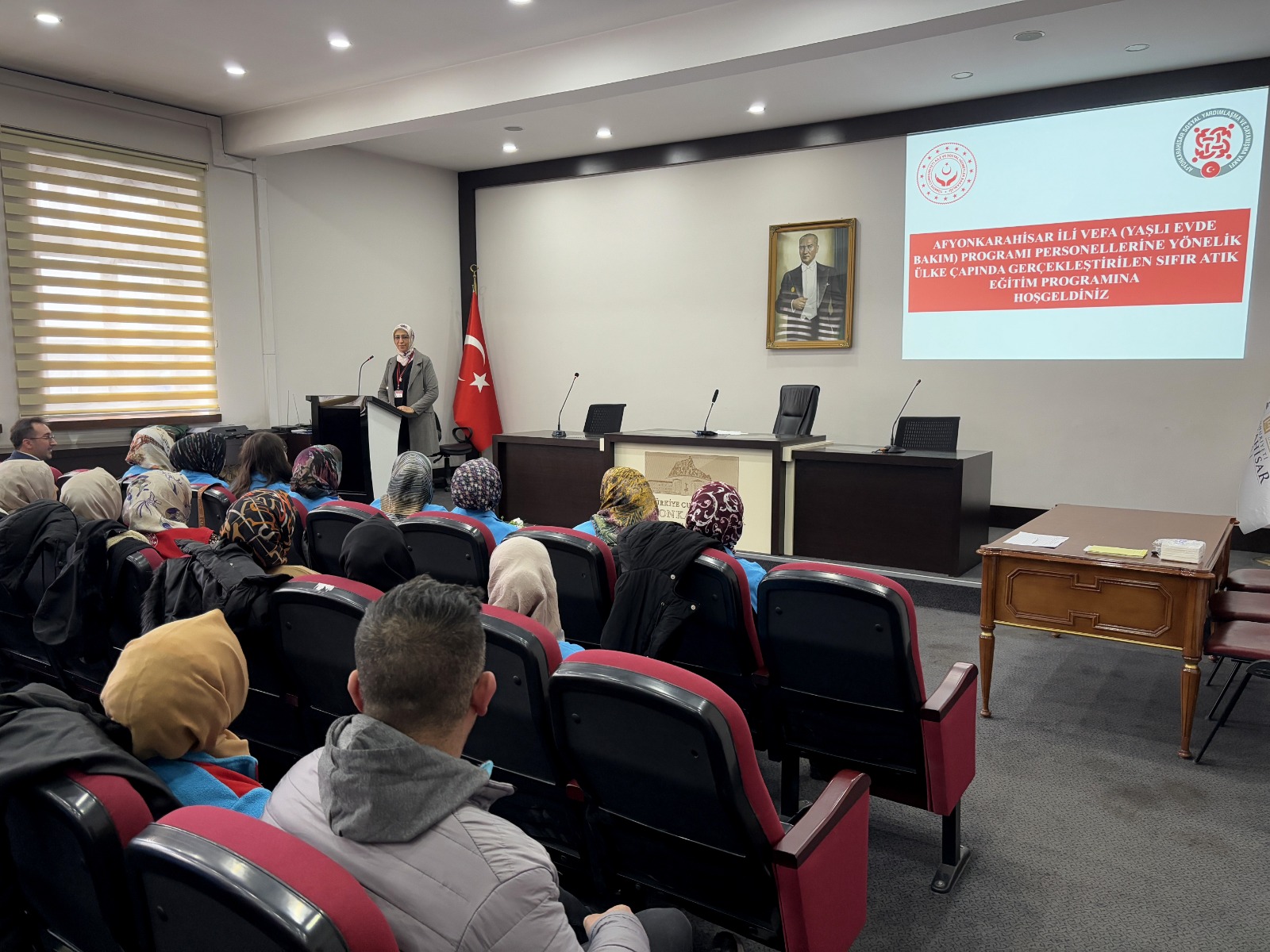 Afyonkarahisar’da Vefa Ekiplerine Sıfır Atık Eğitimi Verildi