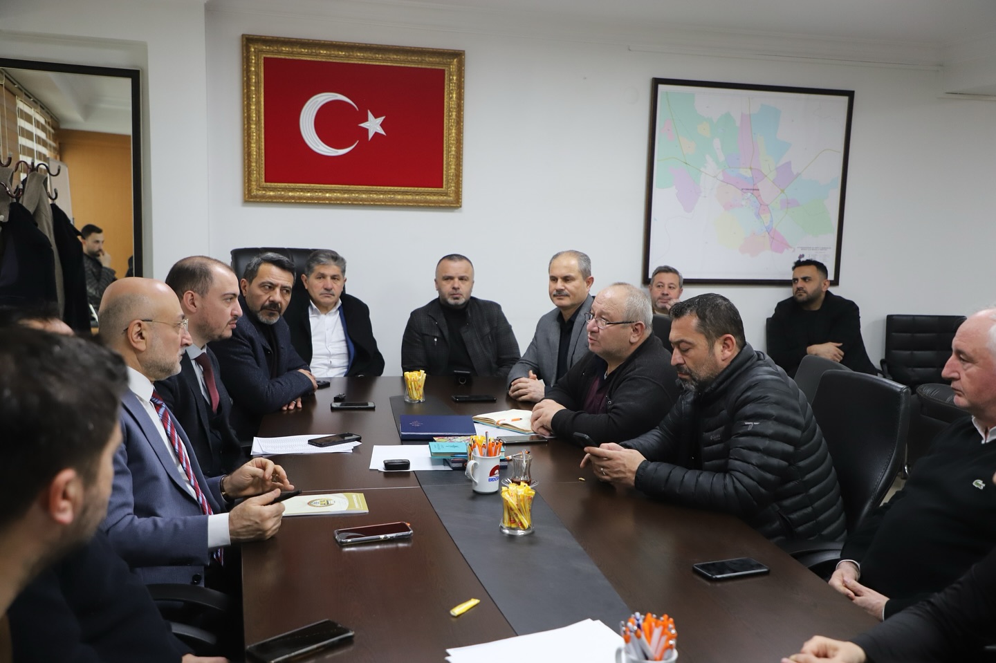 AK Parti İl Yönetimi Haftalık Toplantısını Gerçekleştirdi