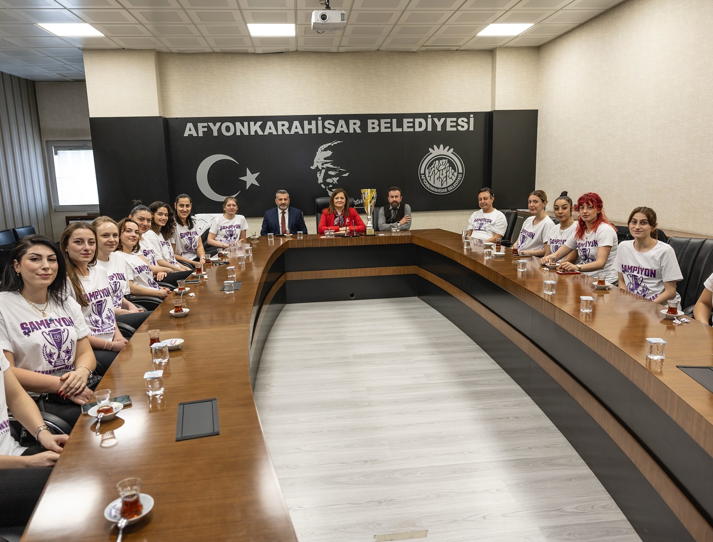 Zaferin Sultanlarından, Başkan Köksal’a Ziyaret