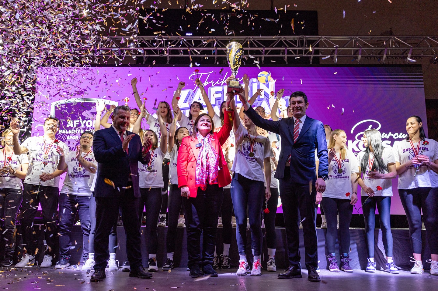 Zaferin Sultanları, Şampiyonluk Kutlamalarıyla Afyon'u Coşturdu