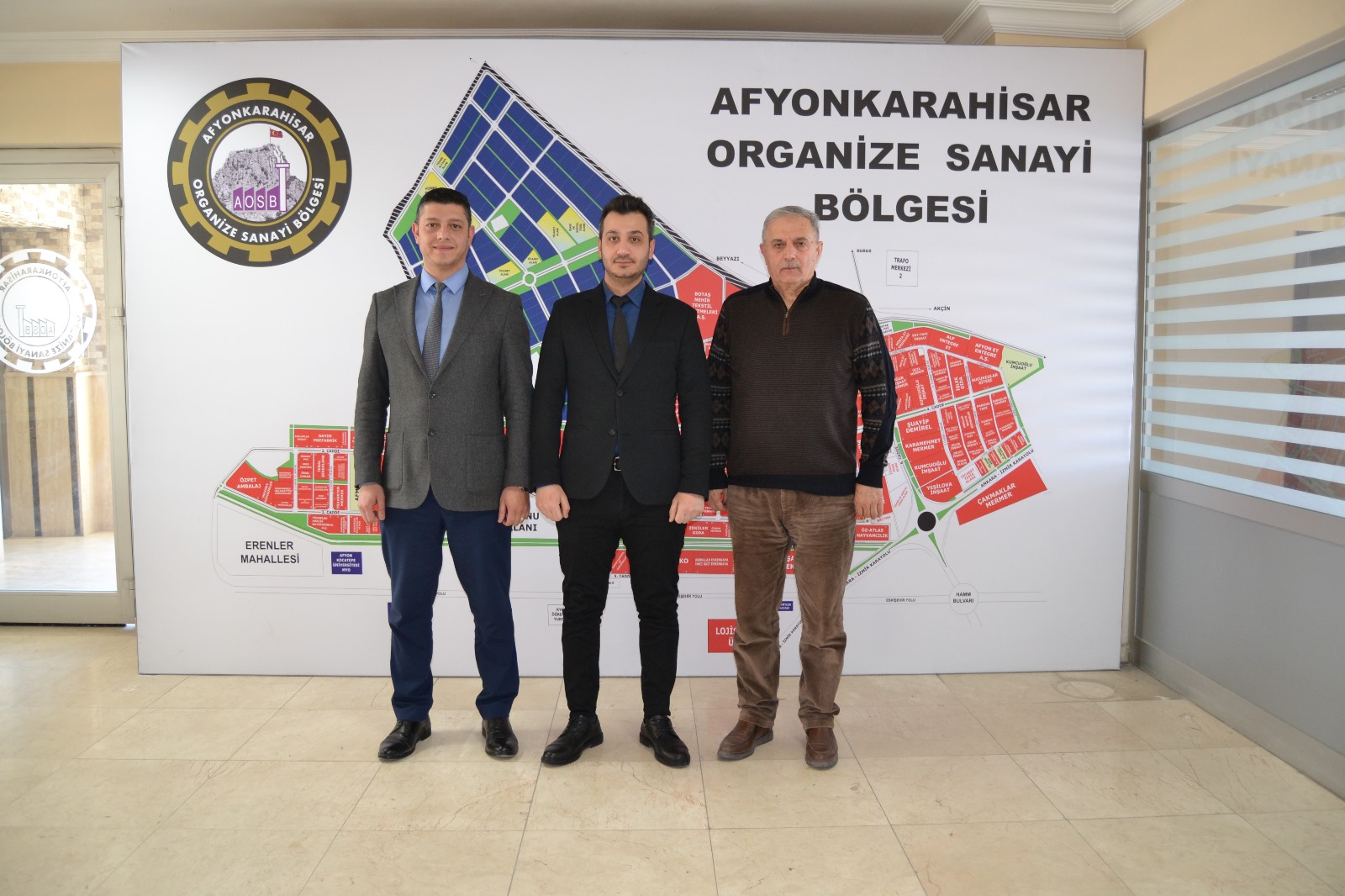 Müdür Bayram, OSB Başkanı Yeşilay’ı Ziyaret Etti