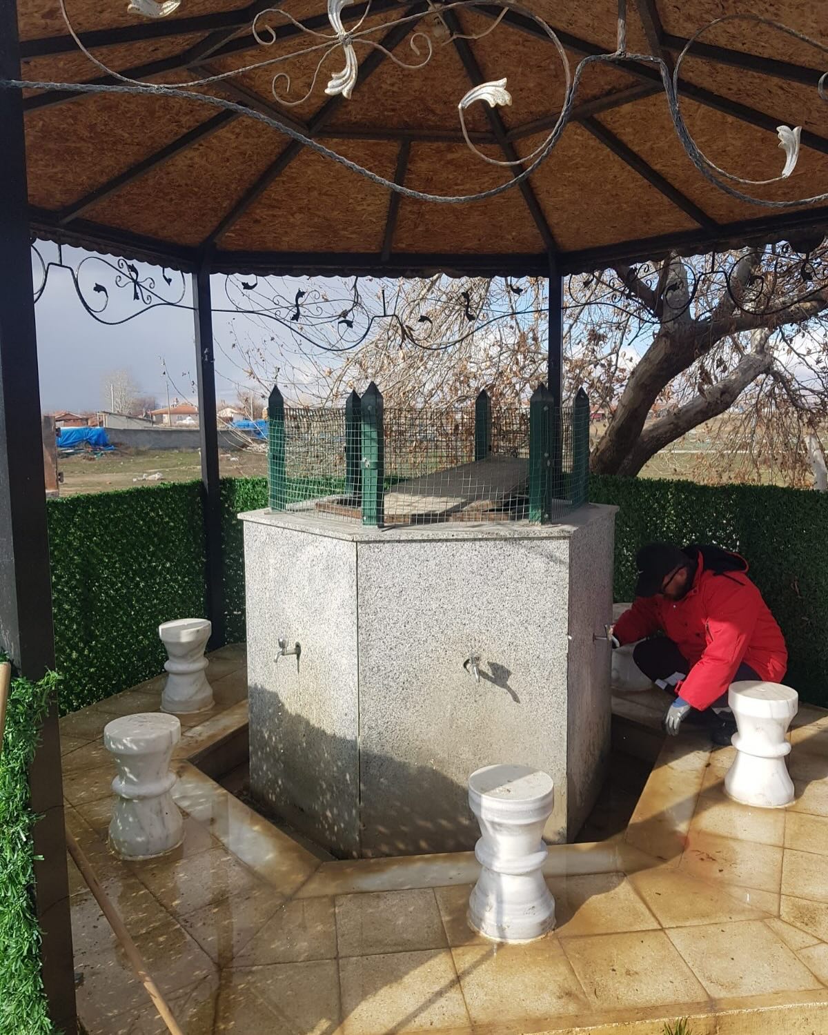 Bolvadin İlçesinde, Ramazan Öncesi Cami ve Kutsal Mekânlar Temizlendi