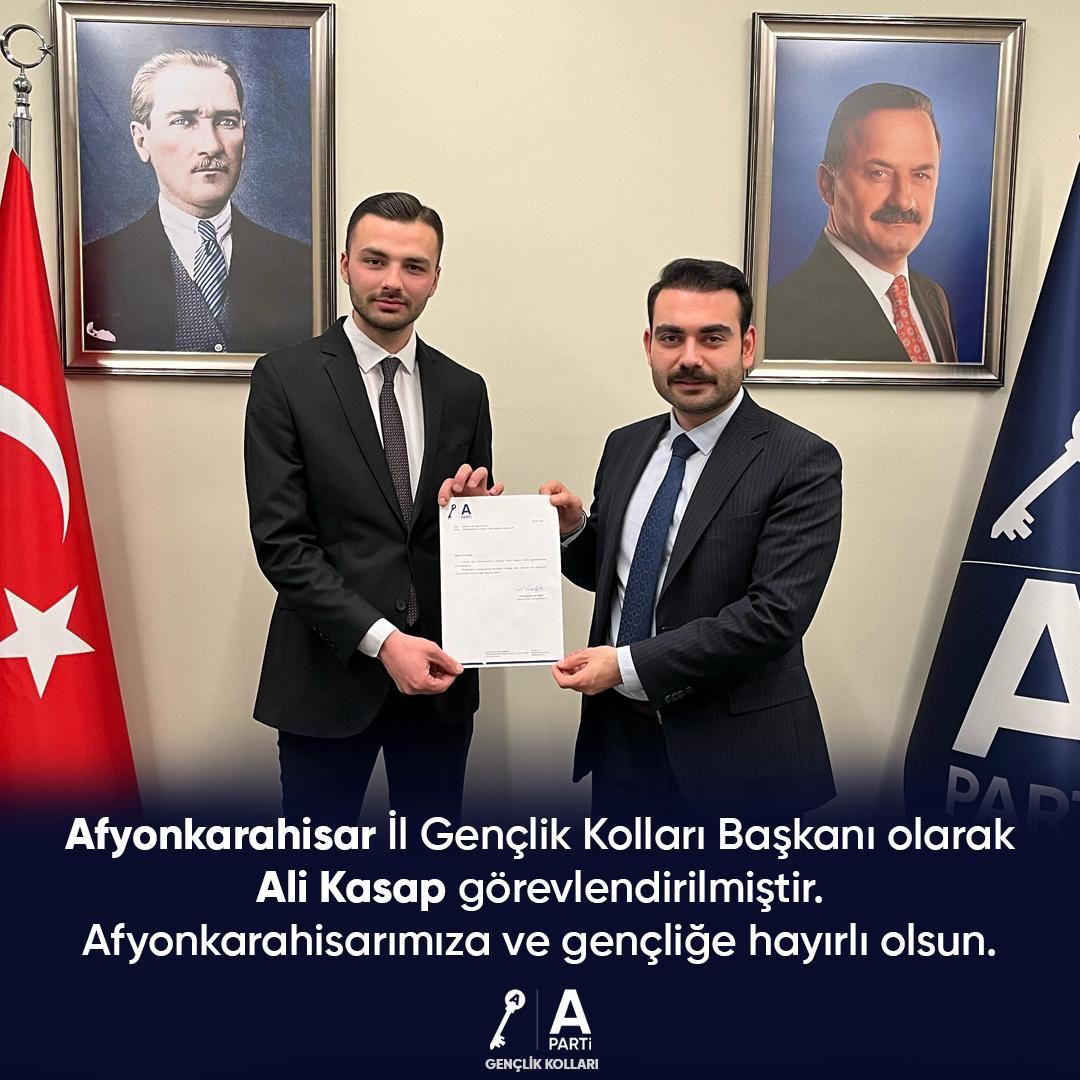 Anahtar Parti Gençlik Kolları Başkanı Atandı
