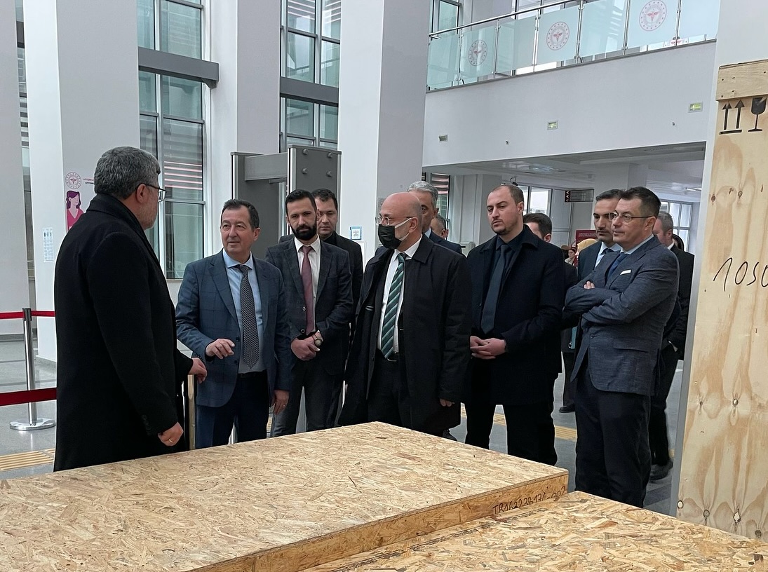 ÖZKAYA DEVLET HASTANESİ’Nİ ZİYARET ETTİ