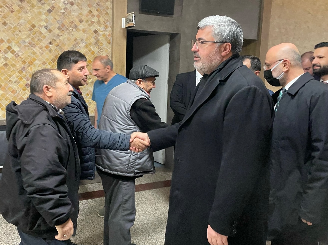 ÖZKAYA DEVLET HASTANESİ’Nİ ZİYARET ETTİ