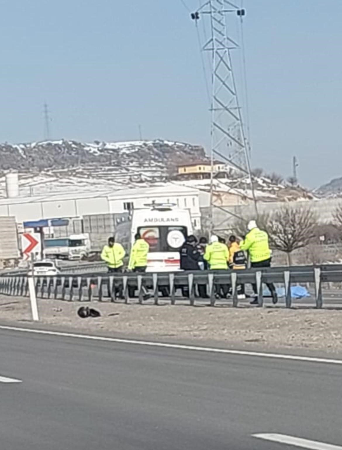 Kontrolden Çıkan Motosiklet Sürücüsü Hayatını Kaybetti