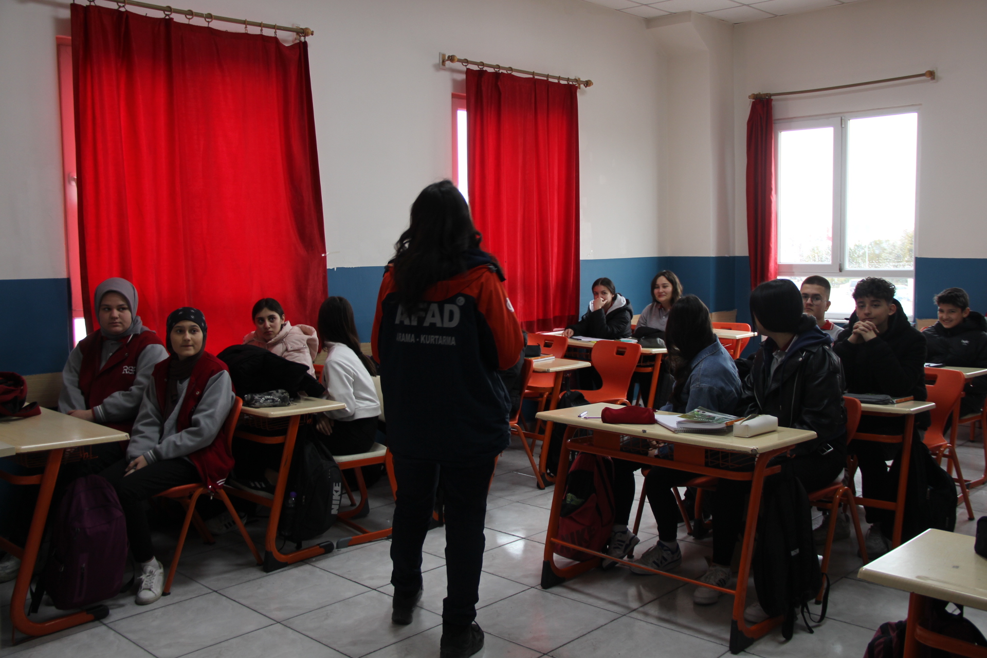 AFAD'dan RSP Öğrencilerine Afet Farkındalık Eğitimi