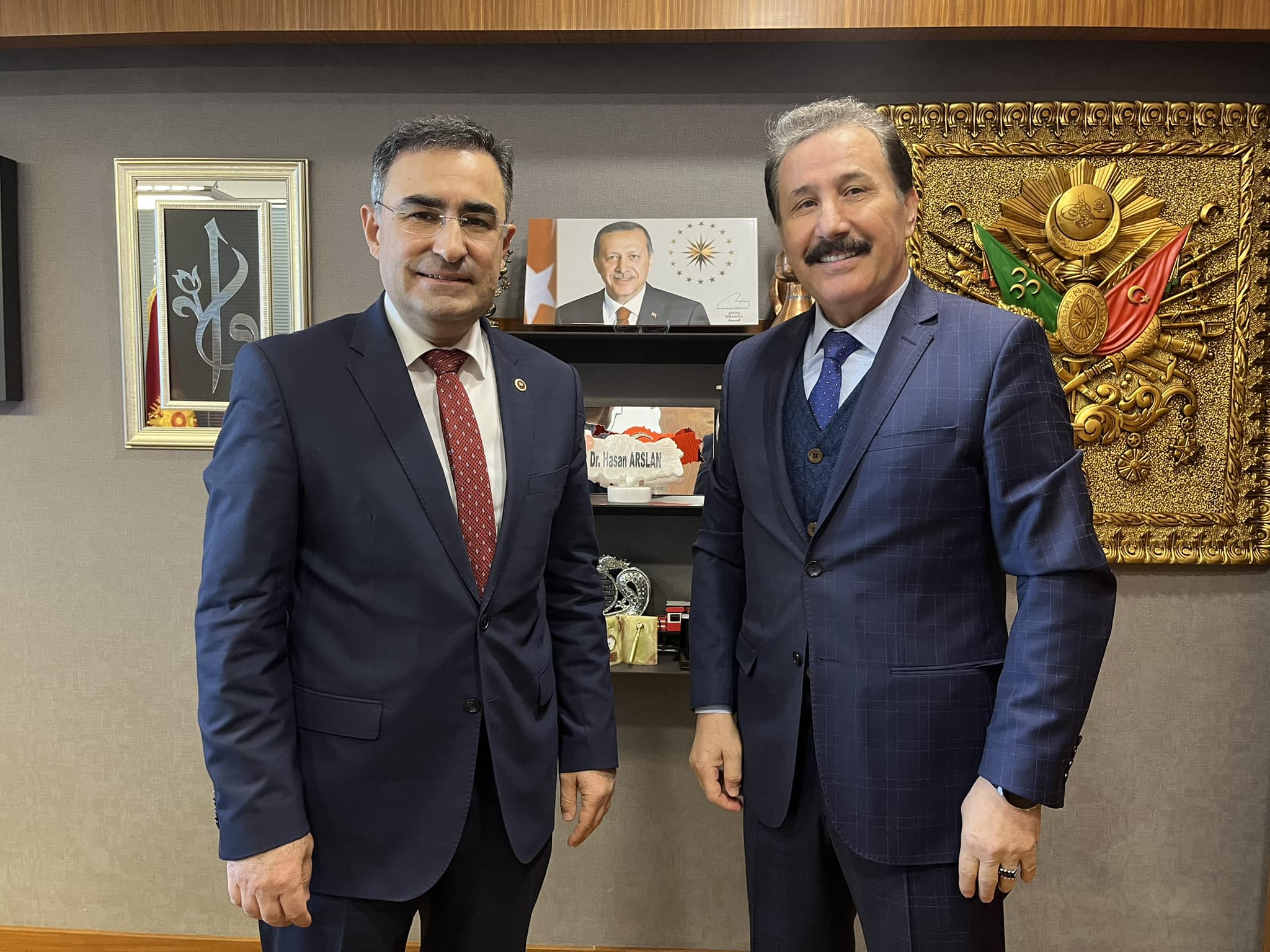 Milletvekili Arslan, Tarlacı’yı Makamında Ağırladı