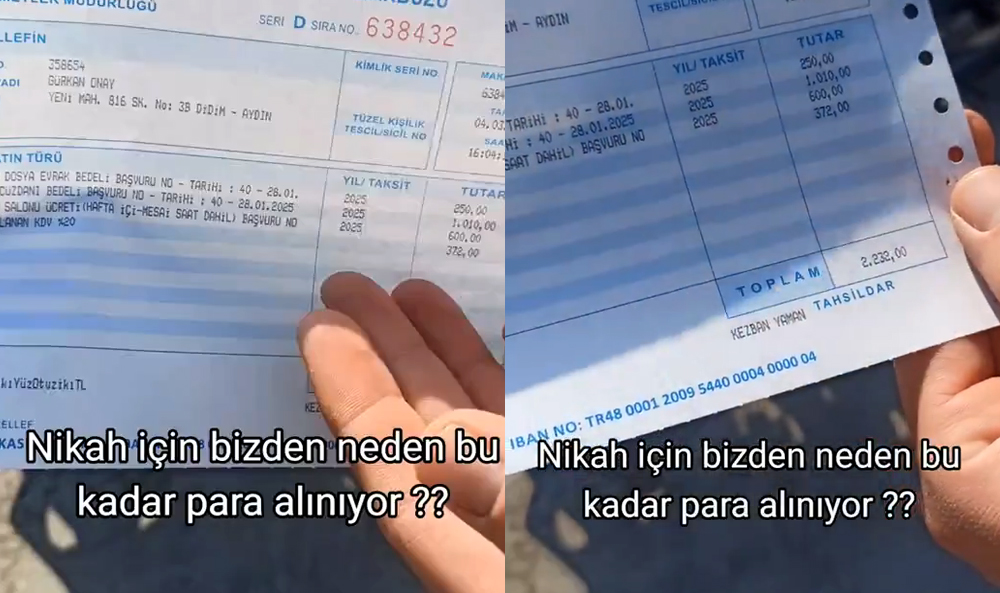 GENÇ ÇİFTİN PAYLAŞIMI  SOSYAL MEDYA DA VİRAL OLDU