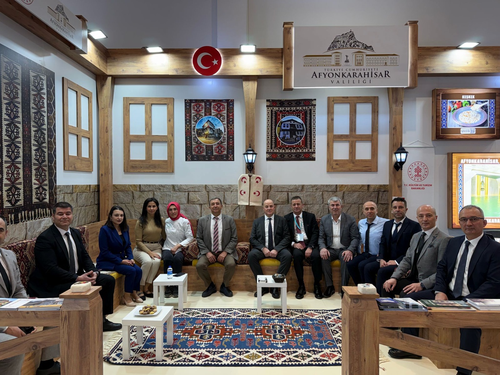 ITB BERLİN FUARI'NDA  AFYONKARAHİSAR YOĞUN İLGİ GÖRÜYOR