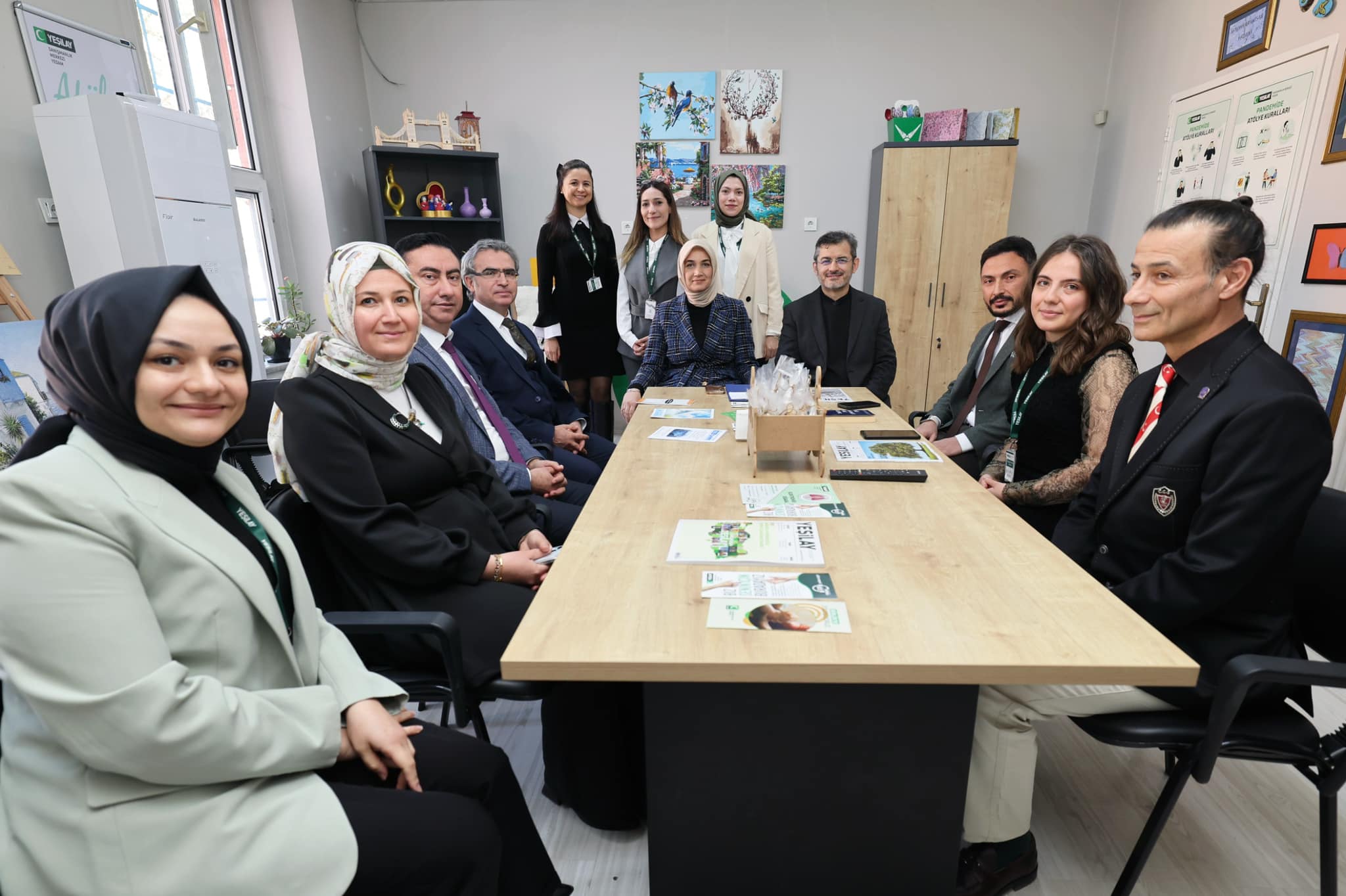 Vali Yiğitbaşı ve Eşi Dr. Selim Yiğitbaşı YEDAM’ı Ziyaret Etti