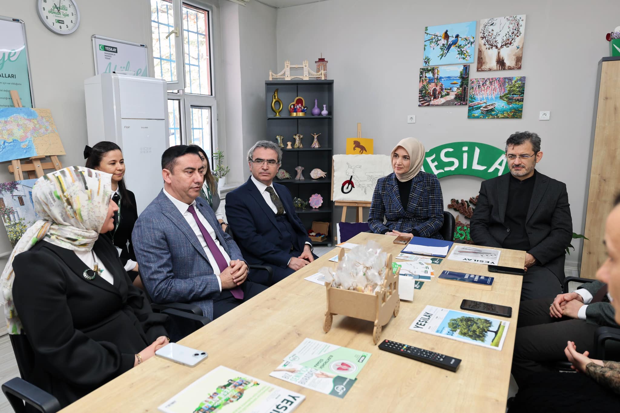 Vali Yiğitbaşı ve Eşi Dr. Selim Yiğitbaşı YEDAM’ı Ziyaret Etti