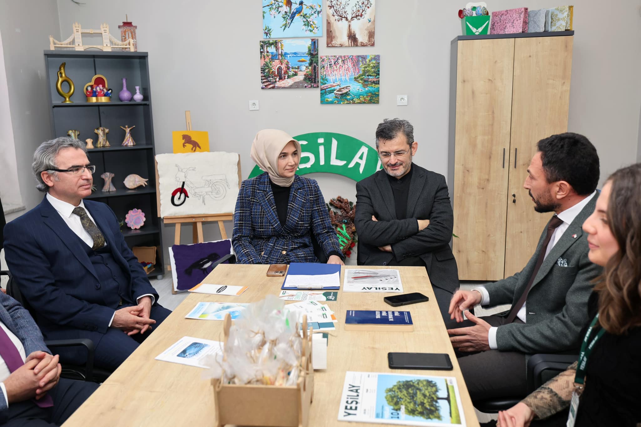 Vali Yiğitbaşı ve Eşi Dr. Selim Yiğitbaşı YEDAM’ı Ziyaret Etti