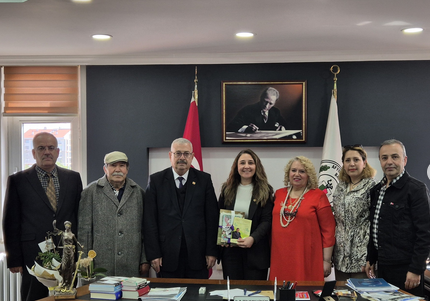 AFYAŞAD ÜYELERİNDEN  BARO BAŞKANI GÖKTÜRK’E ZİYARET