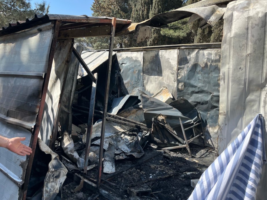 İşçilerin Kaldığı Konteyner Yandı: 1 Ölü, 1 Ağır Yaralı