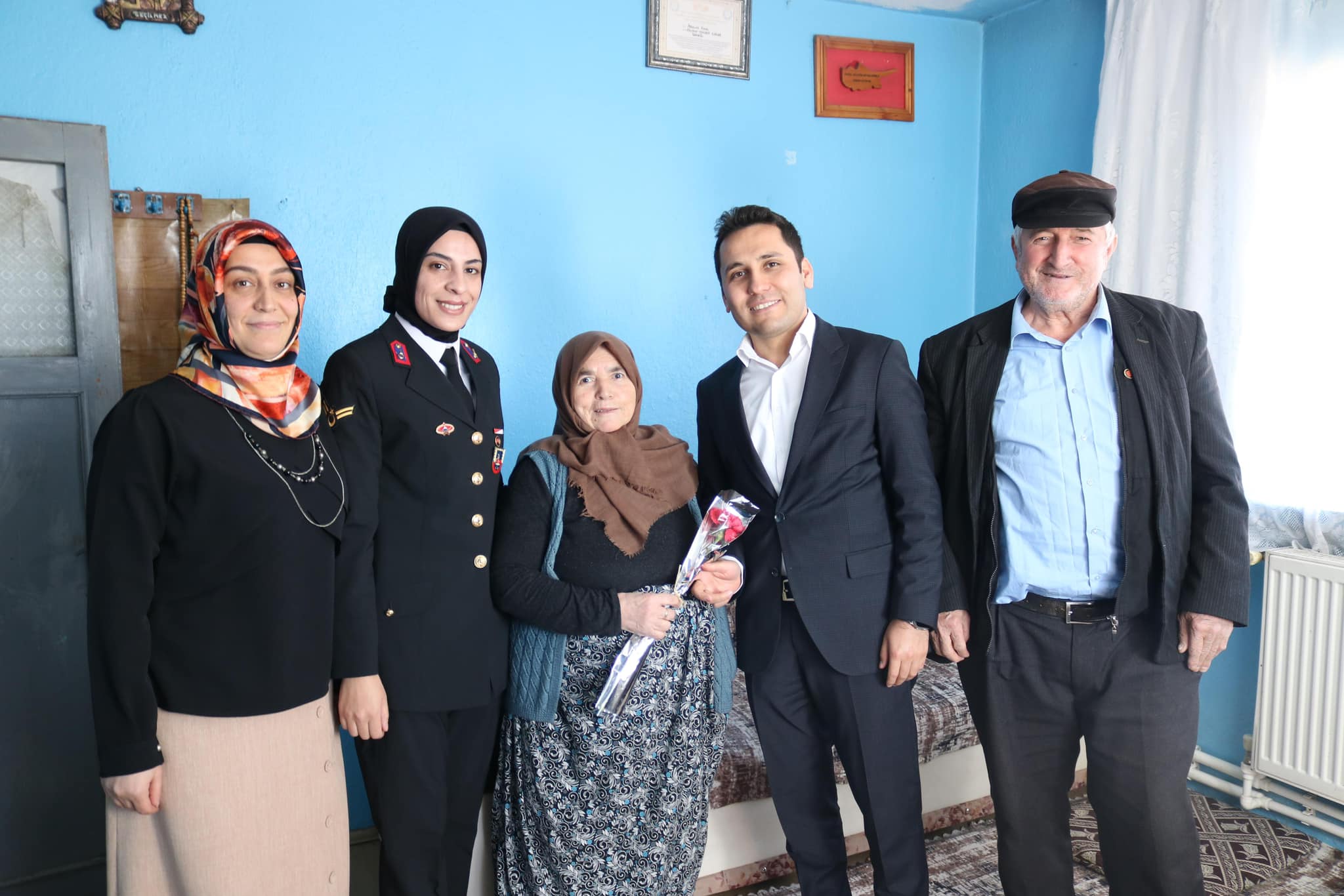 Kaymakam Bildirici’den, Kadınlar Günü Ziyaretleri