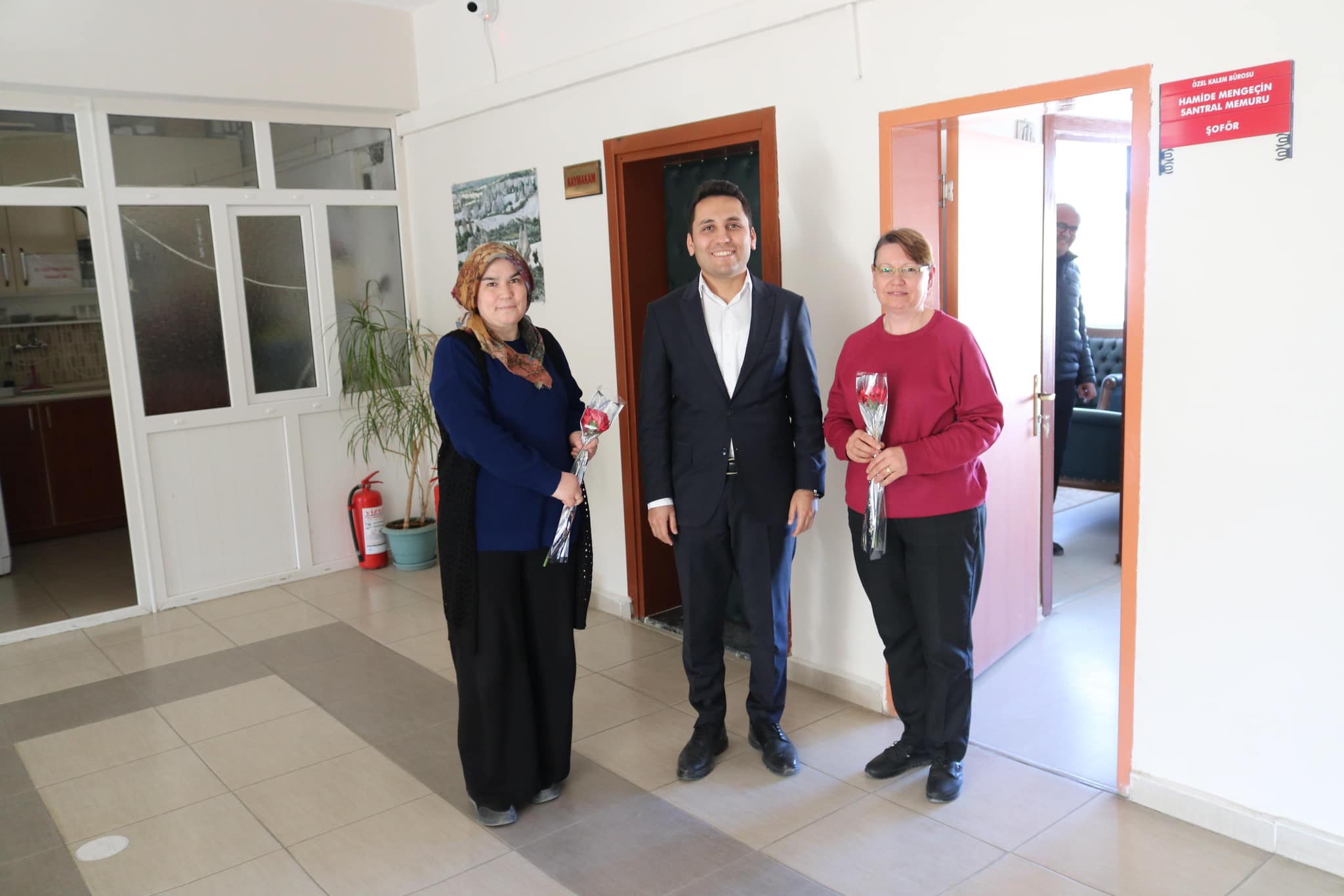 Kaymakam Bildirici’den, Kadınlar Günü Ziyaretleri