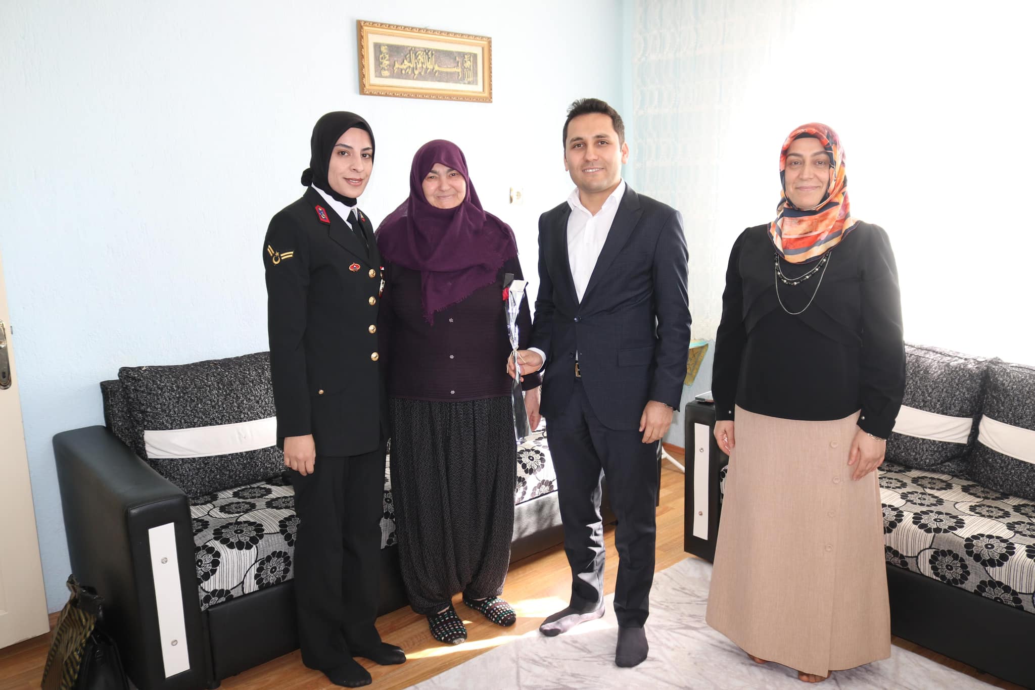 Kaymakam Bildirici’den, Kadınlar Günü Ziyaretleri