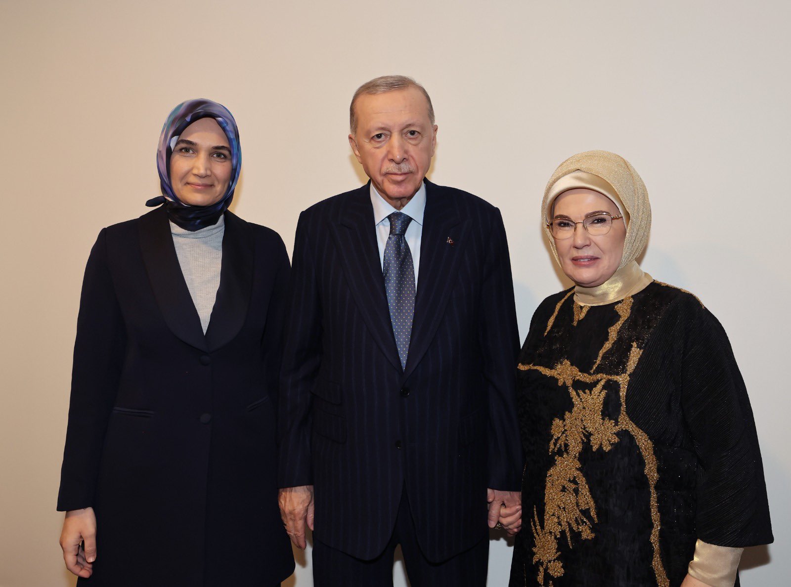 Vali Yiğitbaşı, Cumhurbaşkanı Erdoğan ve Emine Erdoğan ile bir araya geldi