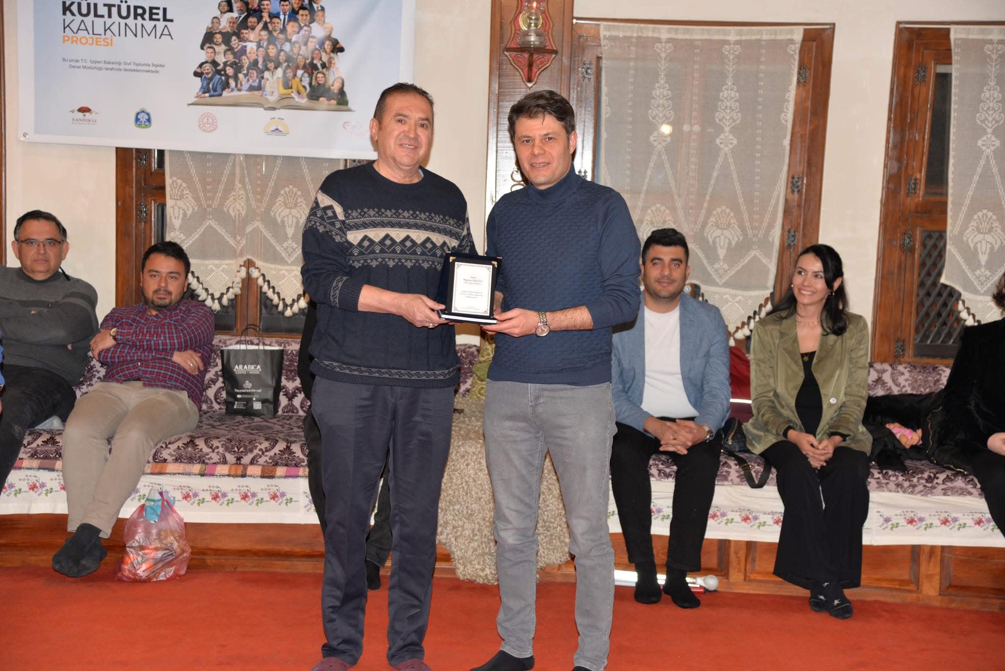 Kaymakam Çengel, ''Sandıklı Kültürel Kalkınma Projesi'' Kapsamında Öğretmen Yazarlarla Buluştu