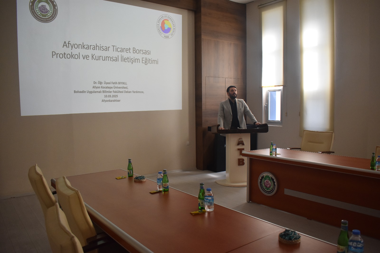 ATB Çalışanlarına, 'Protokol ve Kurumsal İletişim' Konulu Eğitim Verildi