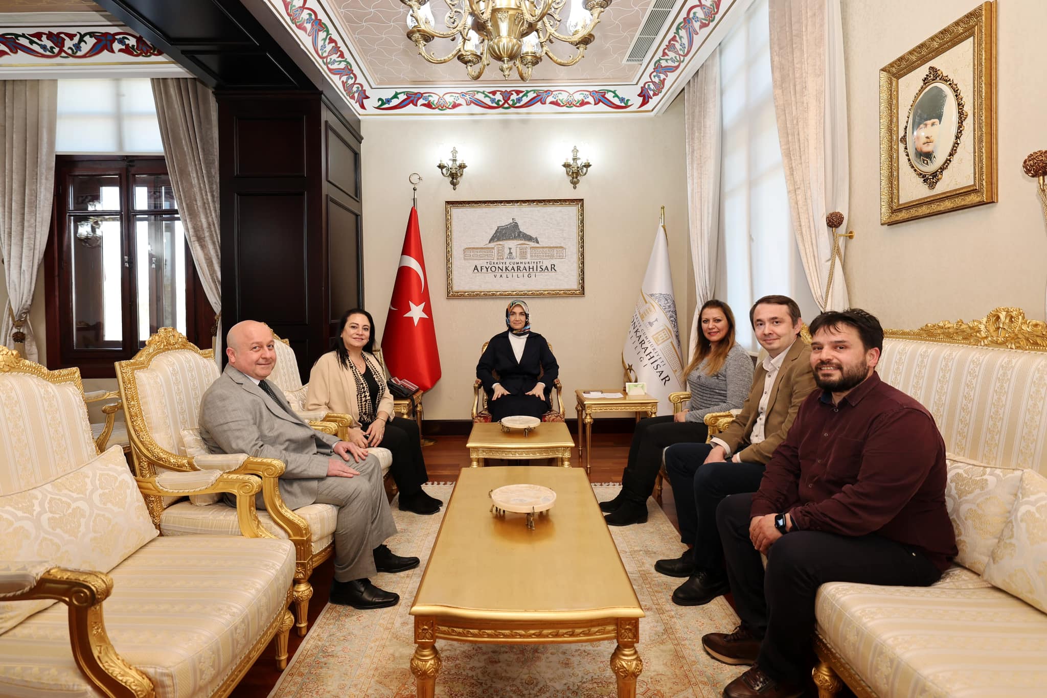 Afyonkarahisar Tabip Odası’ndan Vali Yiğitbaşı’na Ziyaret