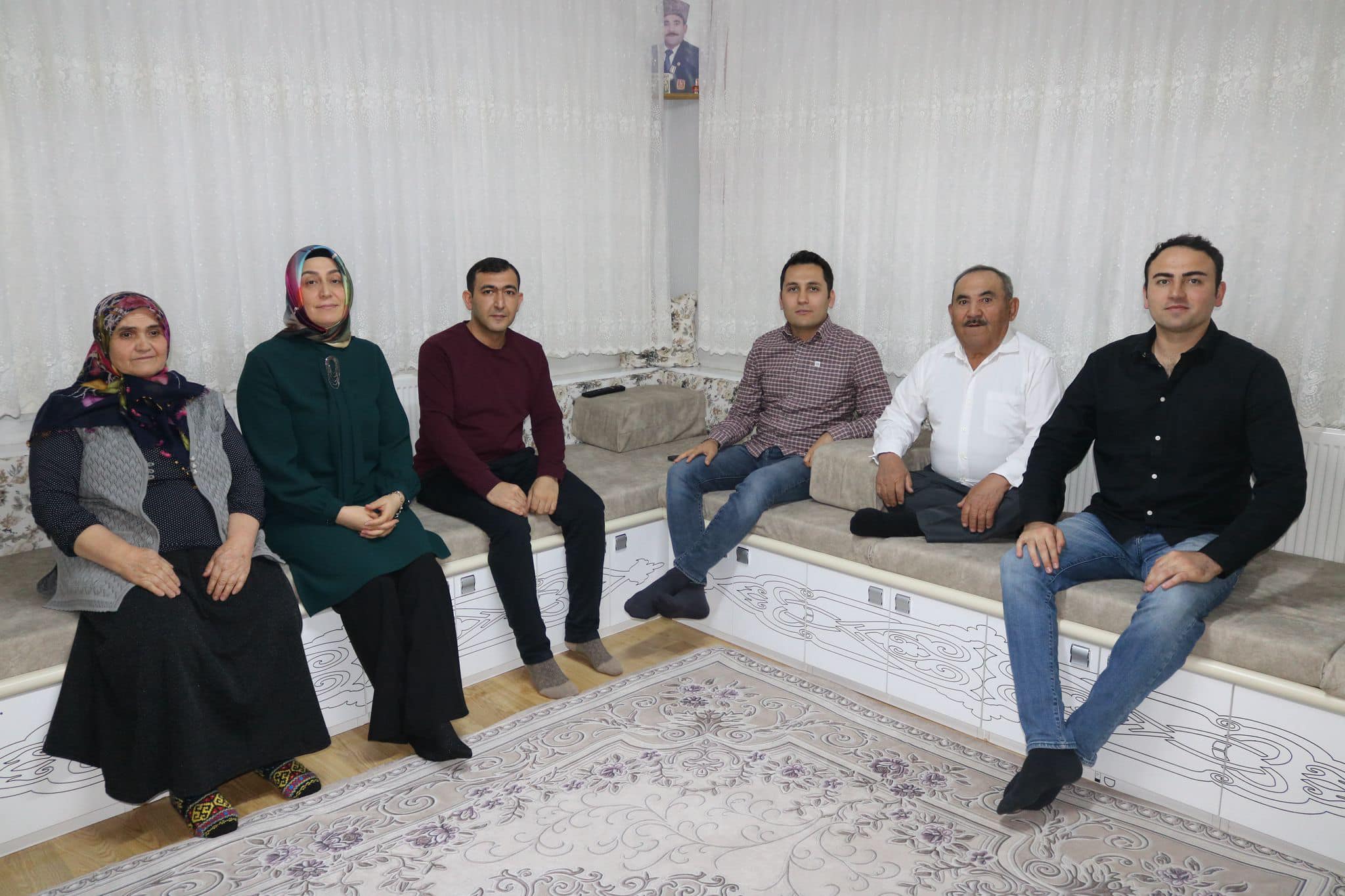 Kaymakam Bildirici, Gazi Ailelerinin Evine Konuk Oldu