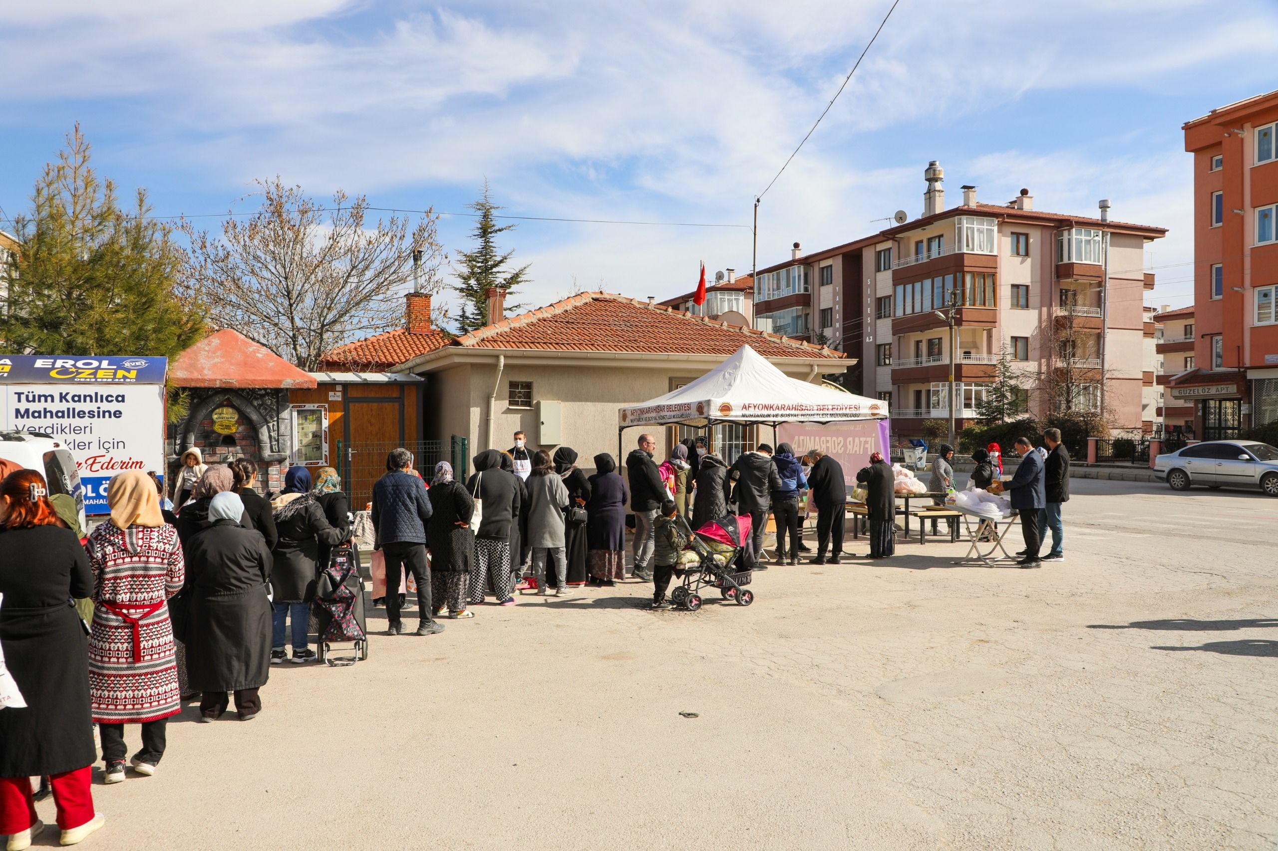 Afyon’da Her Gün 10 Bin Kişiye İftar Yemeği