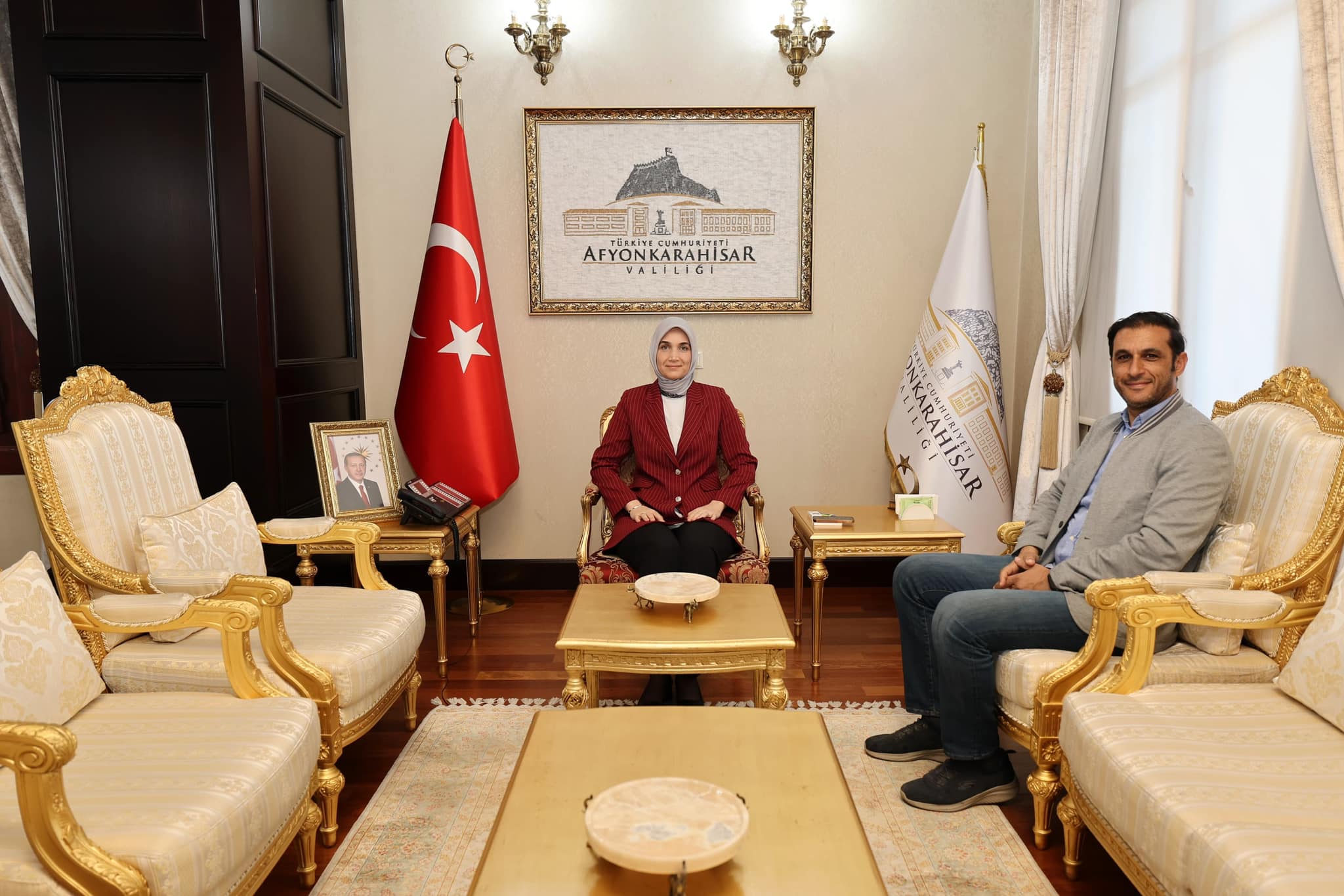 Vali Yiğitbaşı, Doç. Dr. Ali Fikret Aydın’ı Ağırladı