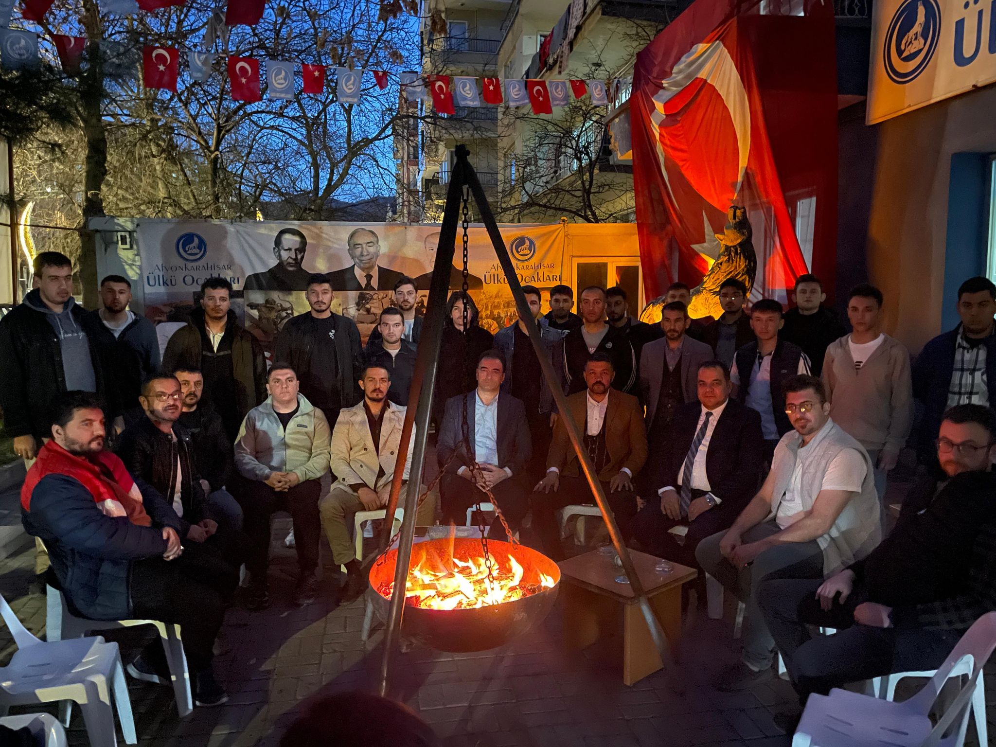ÜLKÜ OCAKLARI  BASINI UNUTMADI
