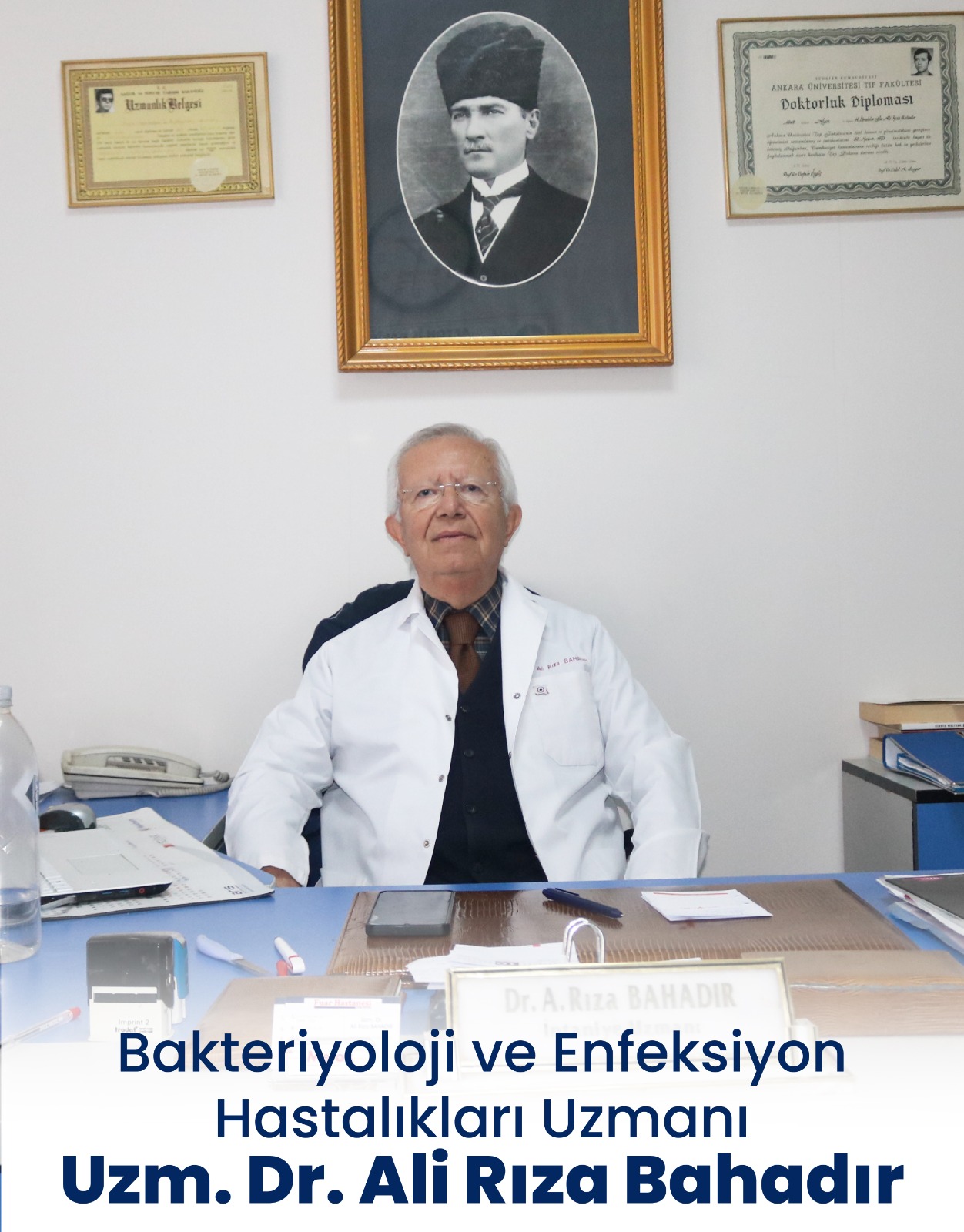 Uzman Doktor Bahadır’dan, 14 Mart Tıp Bayramı Mesajı