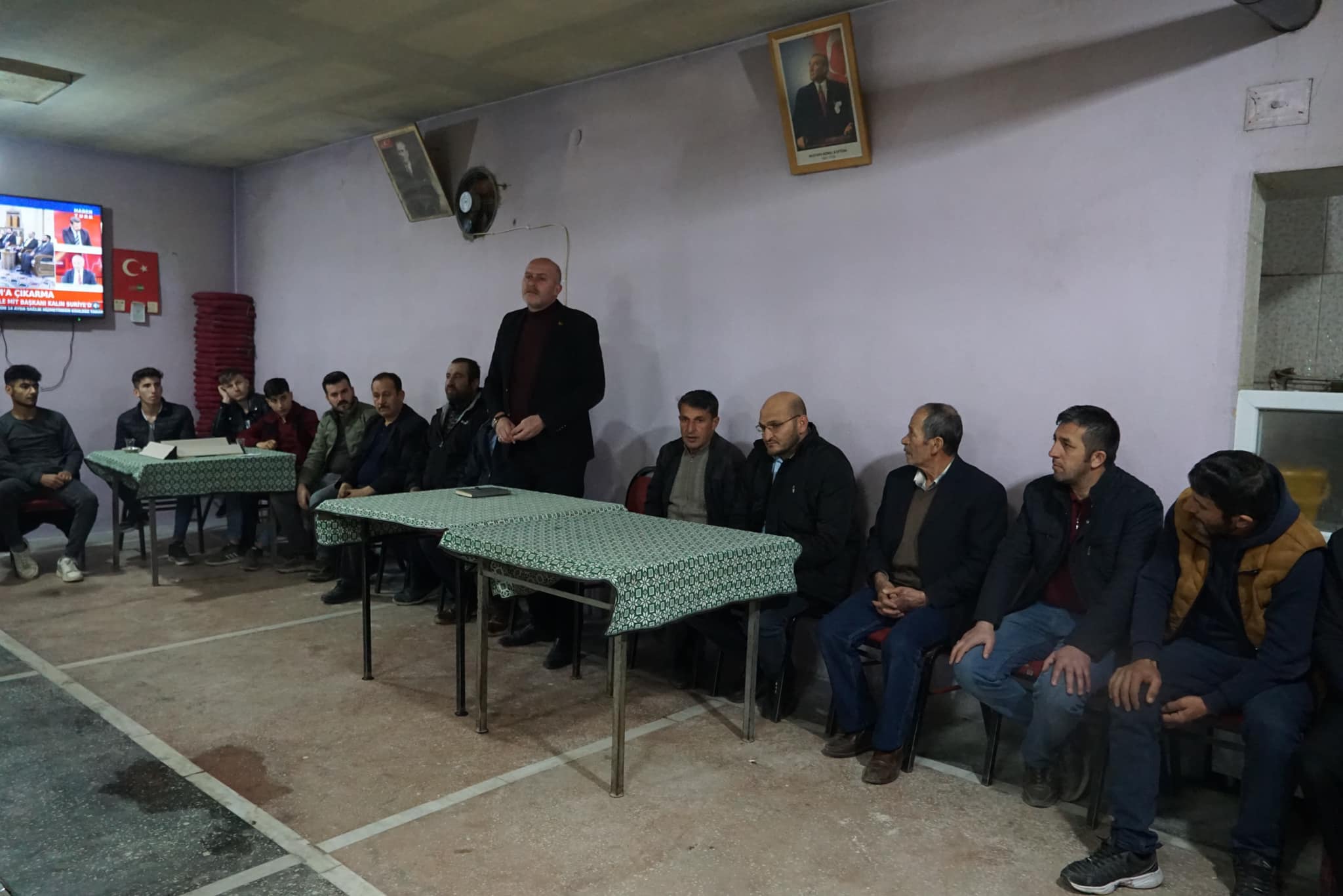 İlçe Başkanı Durmaz, Efe Köyü Sakinleriyle Buluştu