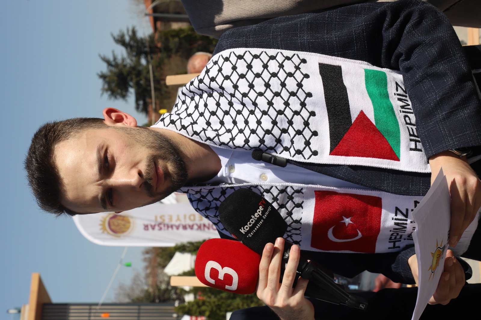 AK Gençlik’ten Gazze'ye Destek Sergisi