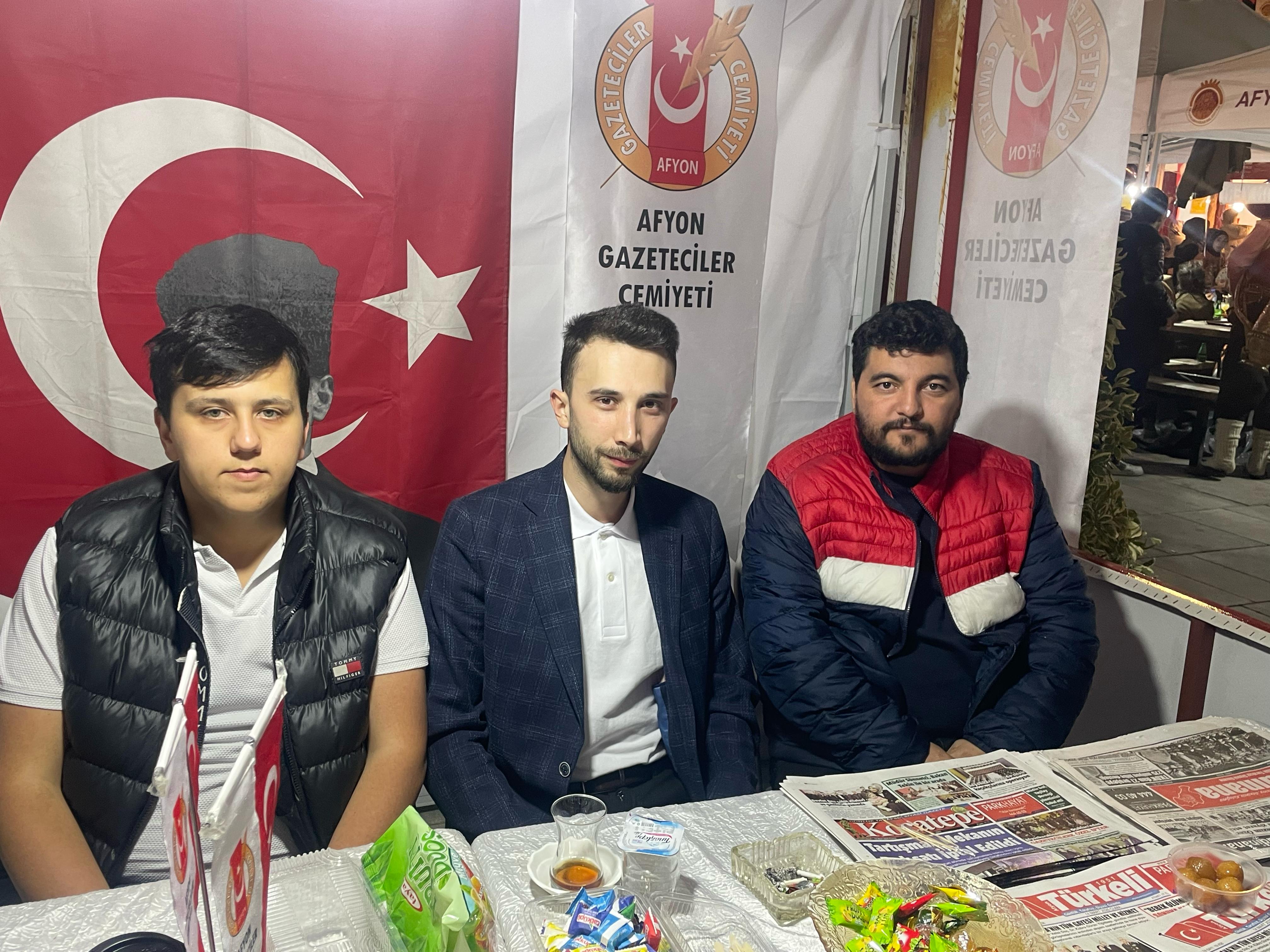 AK Parti Gençlik Kolları’ndan Gazeteciler Cemiyeti Ramazan Çadırına Ziyaret
