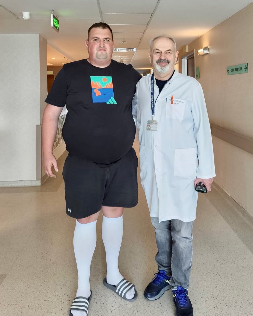 İNGİLTERE’DEN GELEN HASTA  PARK HAYATLA SAĞLIKLI BİR YAŞAMA ADIM ATTI