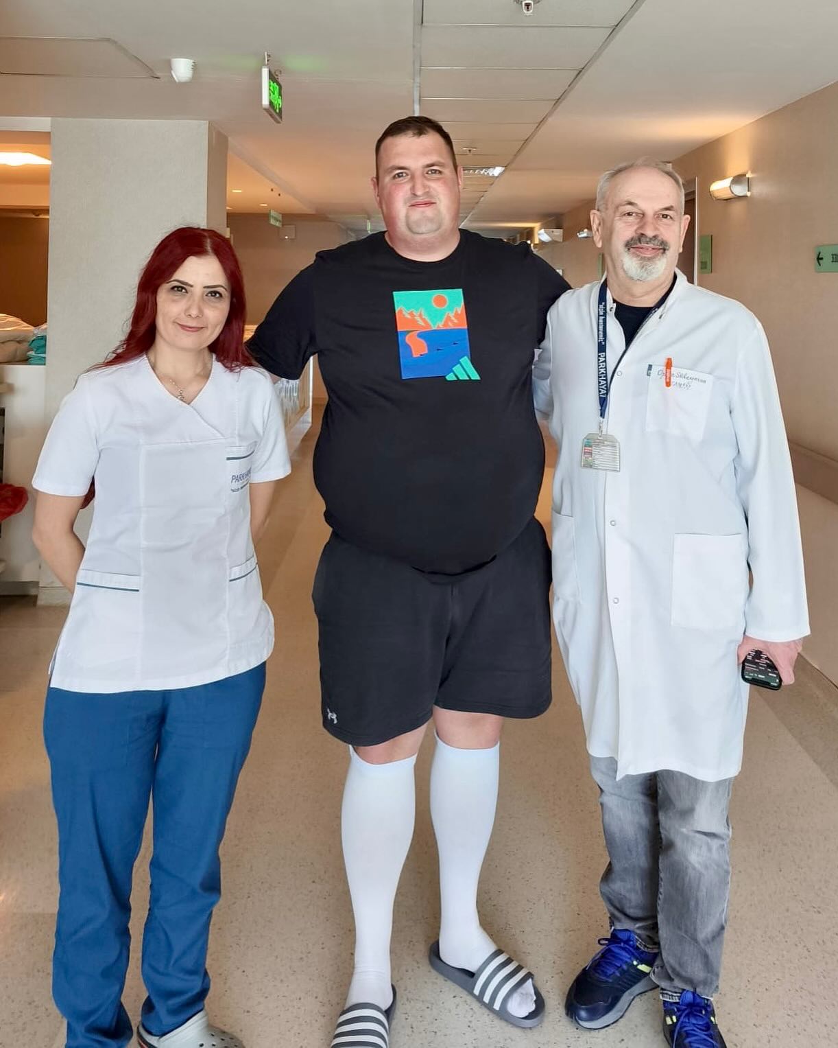 İNGİLTERE’DEN GELEN HASTA  PARK HAYATLA SAĞLIKLI BİR YAŞAMA ADIM ATTI