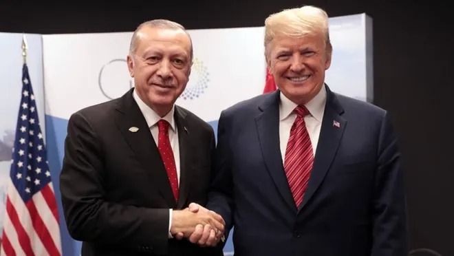 Cumhurbaşkanı Erdoğan, ABD Başkanı Trump ile görüştü