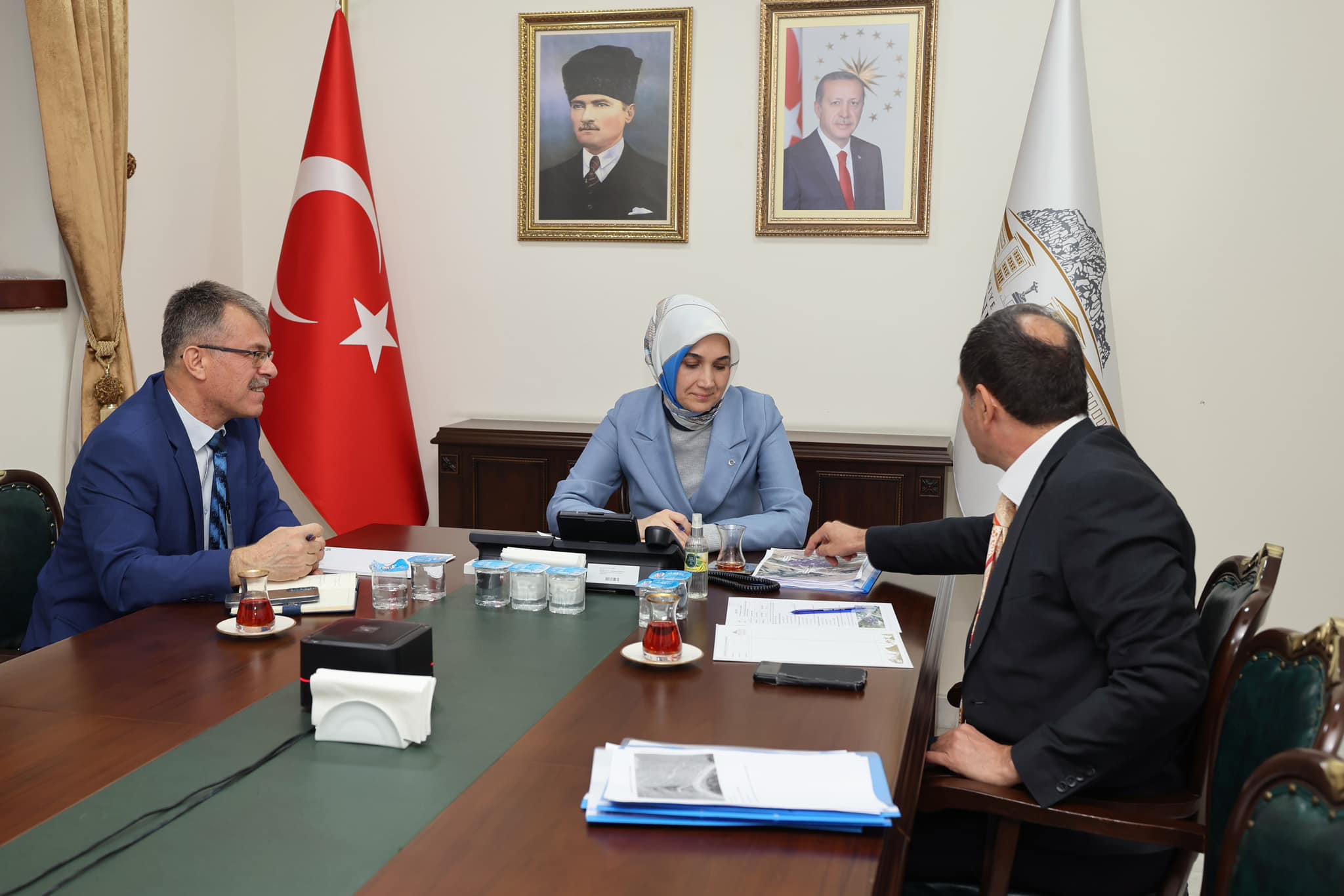 Vali Yiğitbaşı Değerlendirme Toplantısına Katıldı