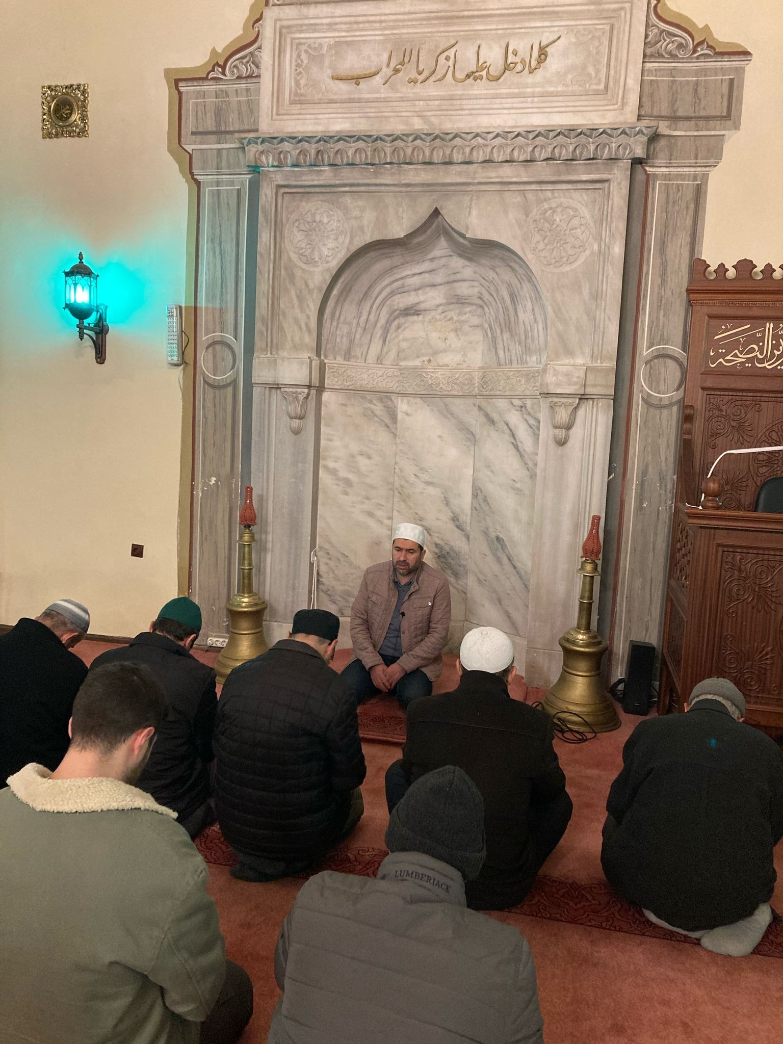 Mevlevi Camii’nde Şehitler İçin Dualar Edildi