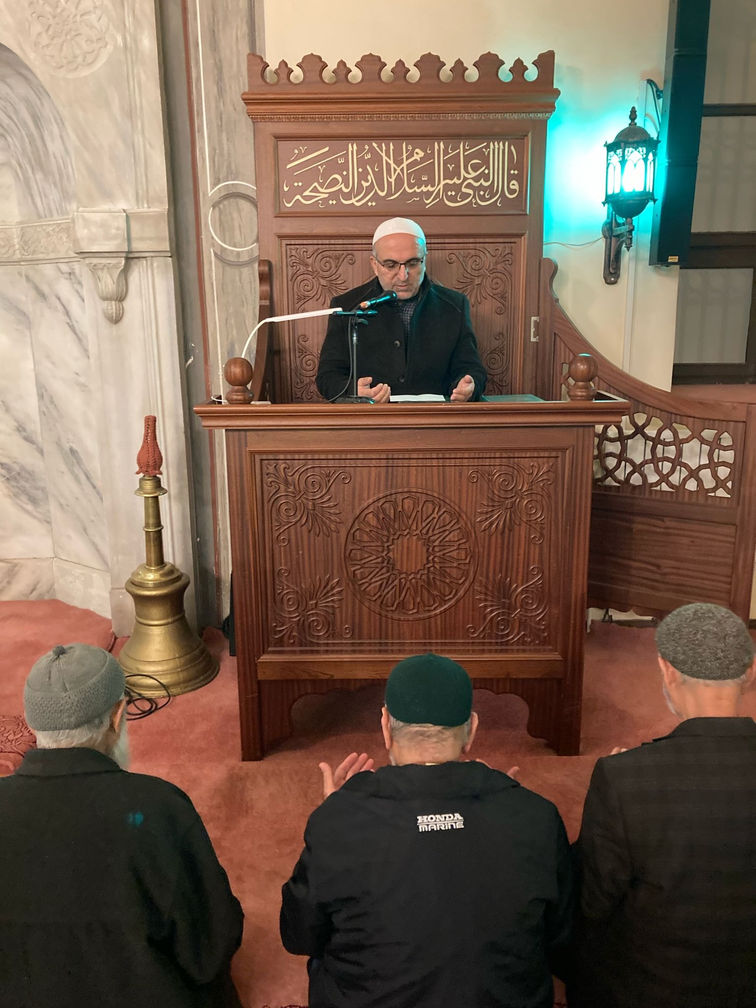 Mevlevi Camii’nde Şehitler İçin Dualar Edildi